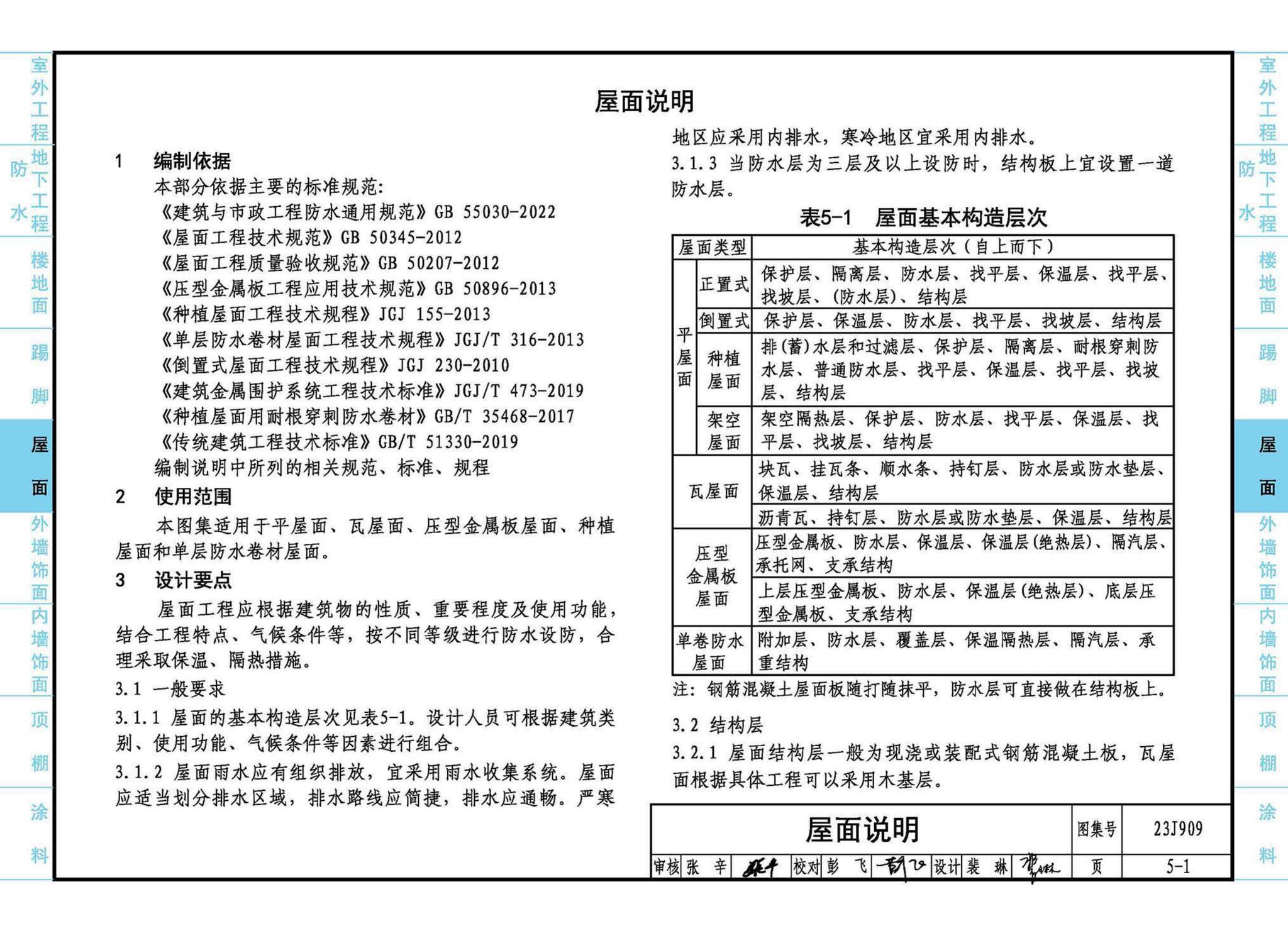 23J909--工程做法