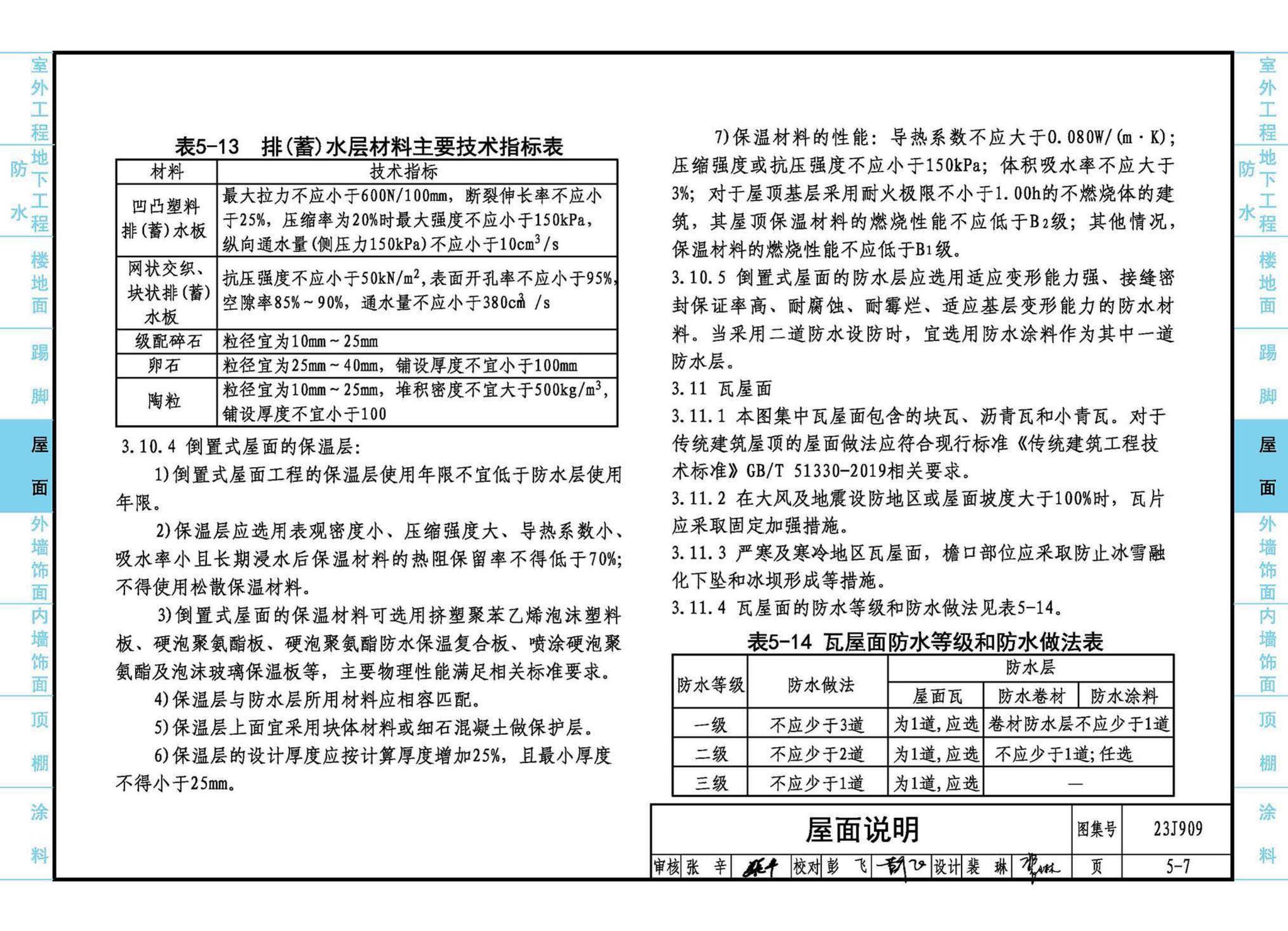 23J909--工程做法