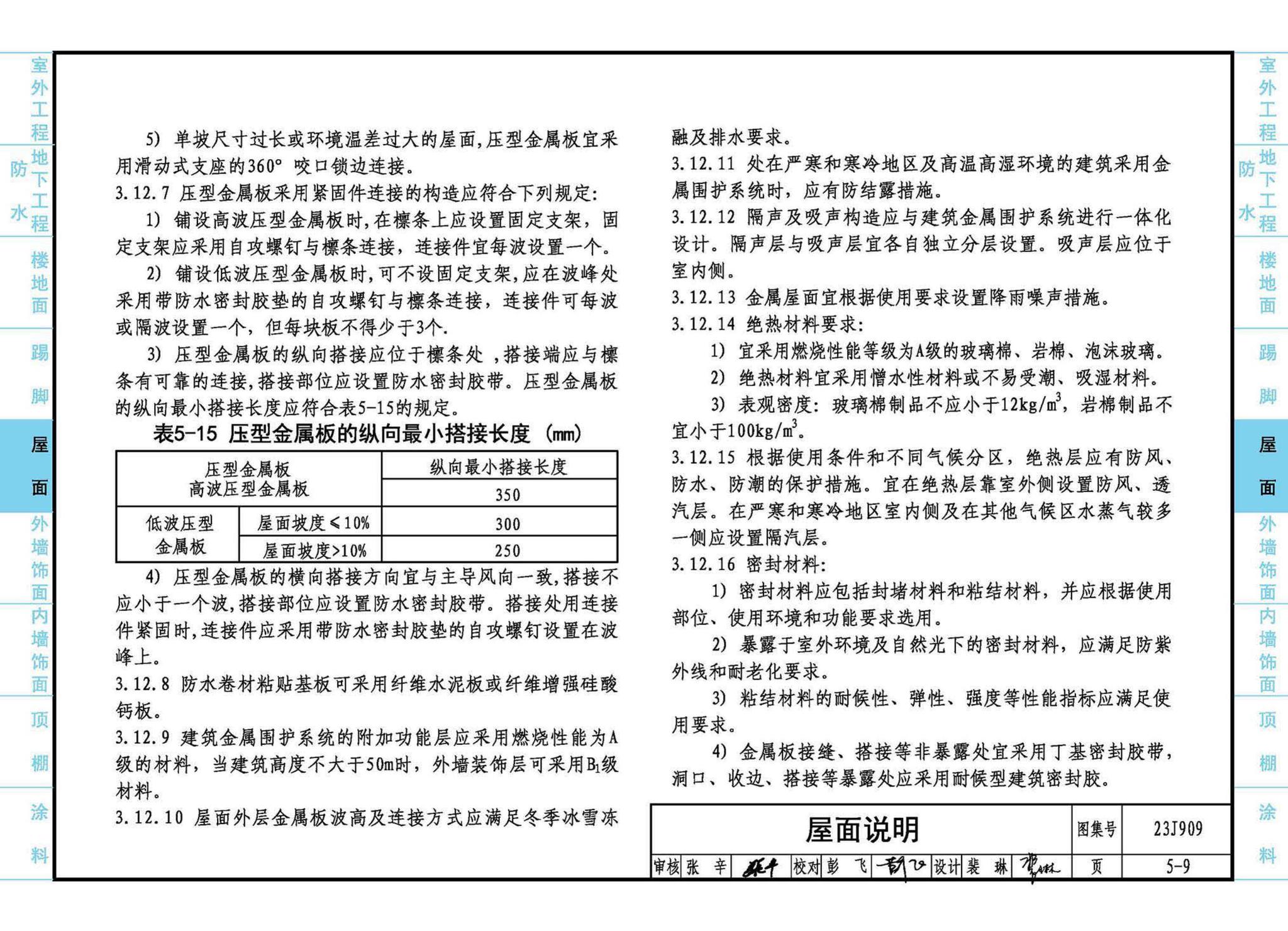 23J909--工程做法