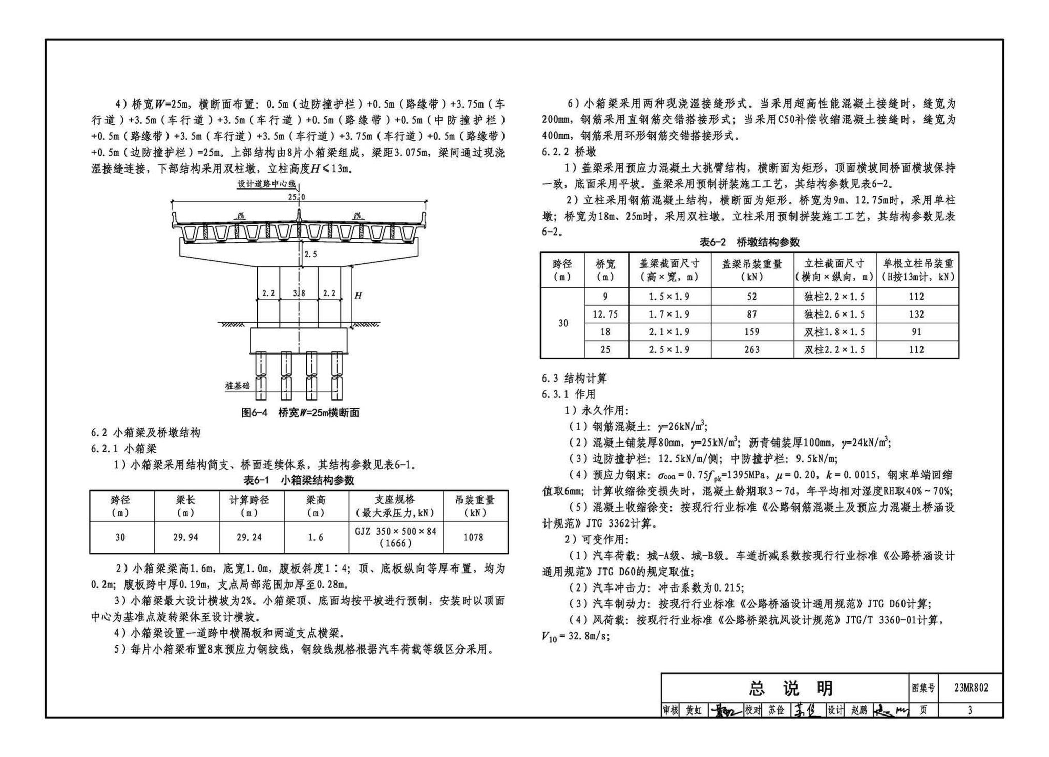 23MR802--装配式桥梁设计与施工--小箱梁及桥墩