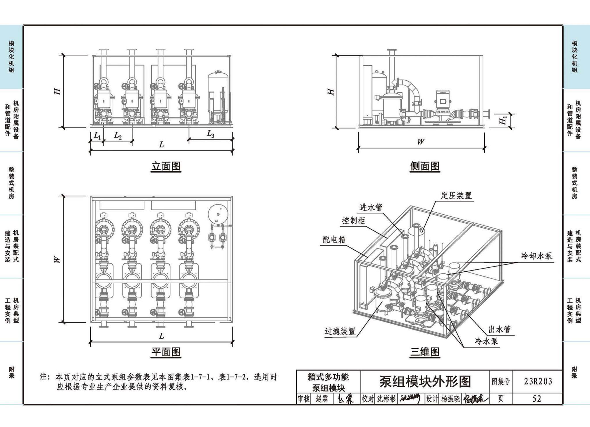 23R203--制冷供热机房装配式设计与安装
