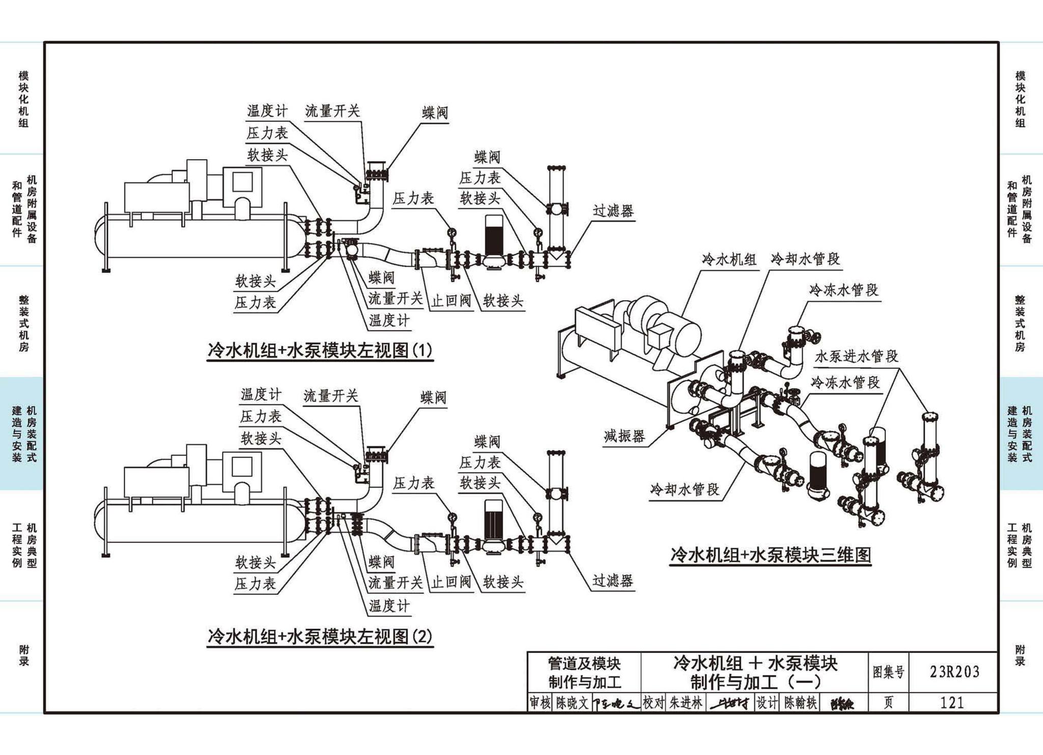 23R203--制冷供热机房装配式设计与安装