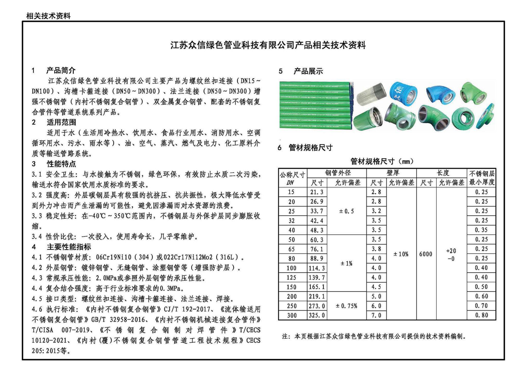 23S411--建筑给水复合金属管道安装