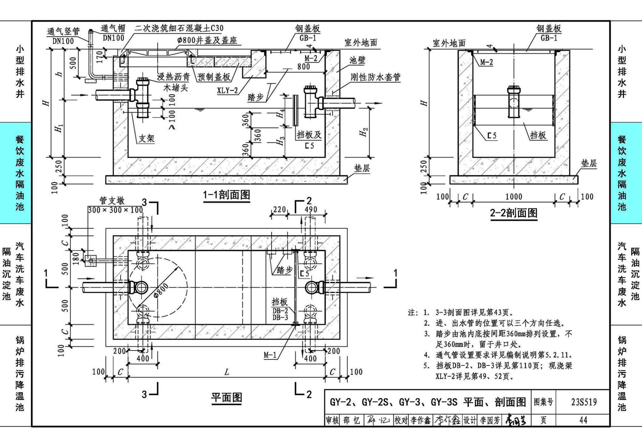 23S519--小型排水构筑物