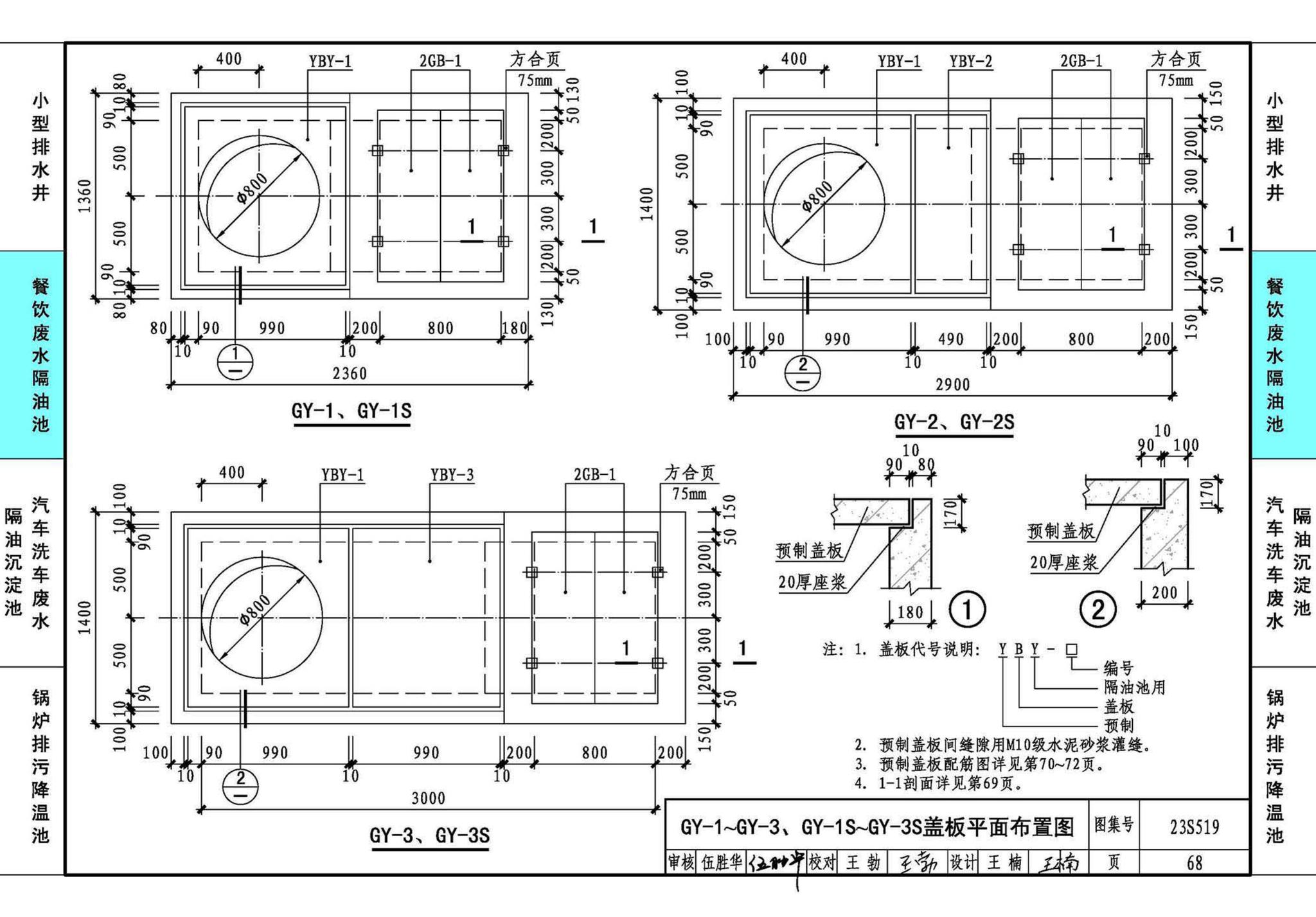 23S519--小型排水构筑物