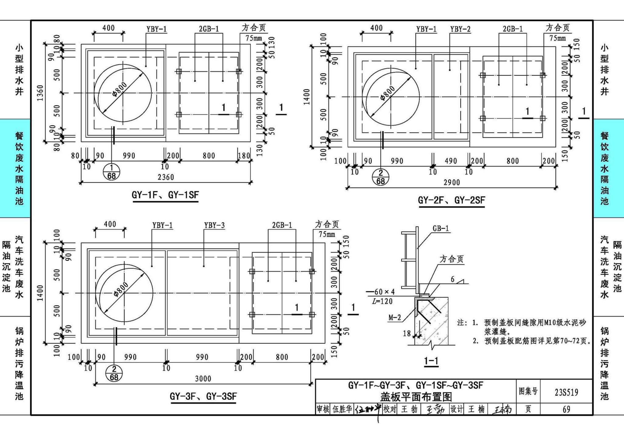 23S519--小型排水构筑物