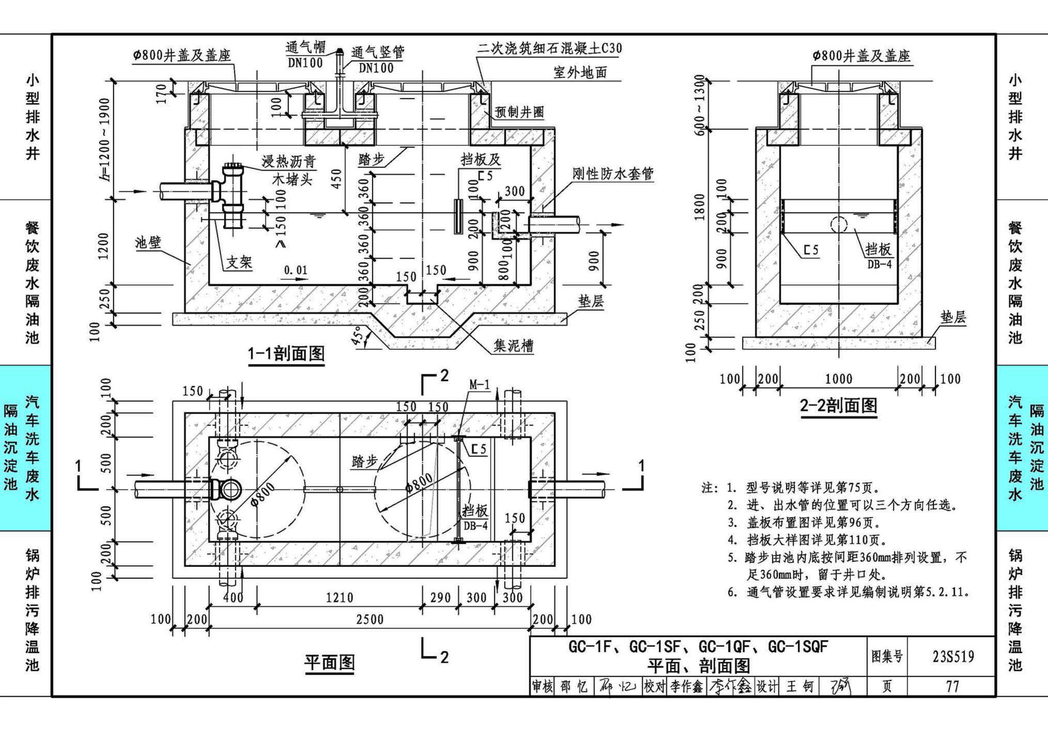 23S519--小型排水构筑物