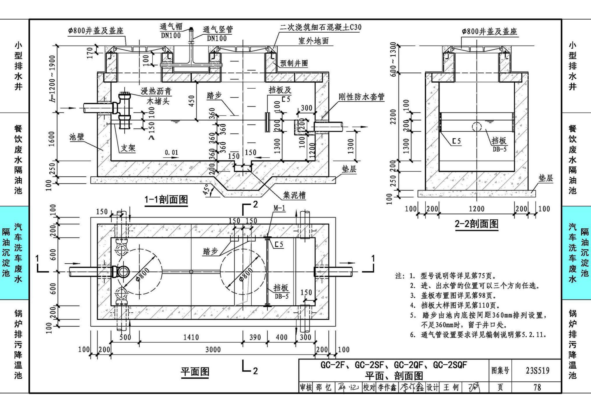 23S519--小型排水构筑物