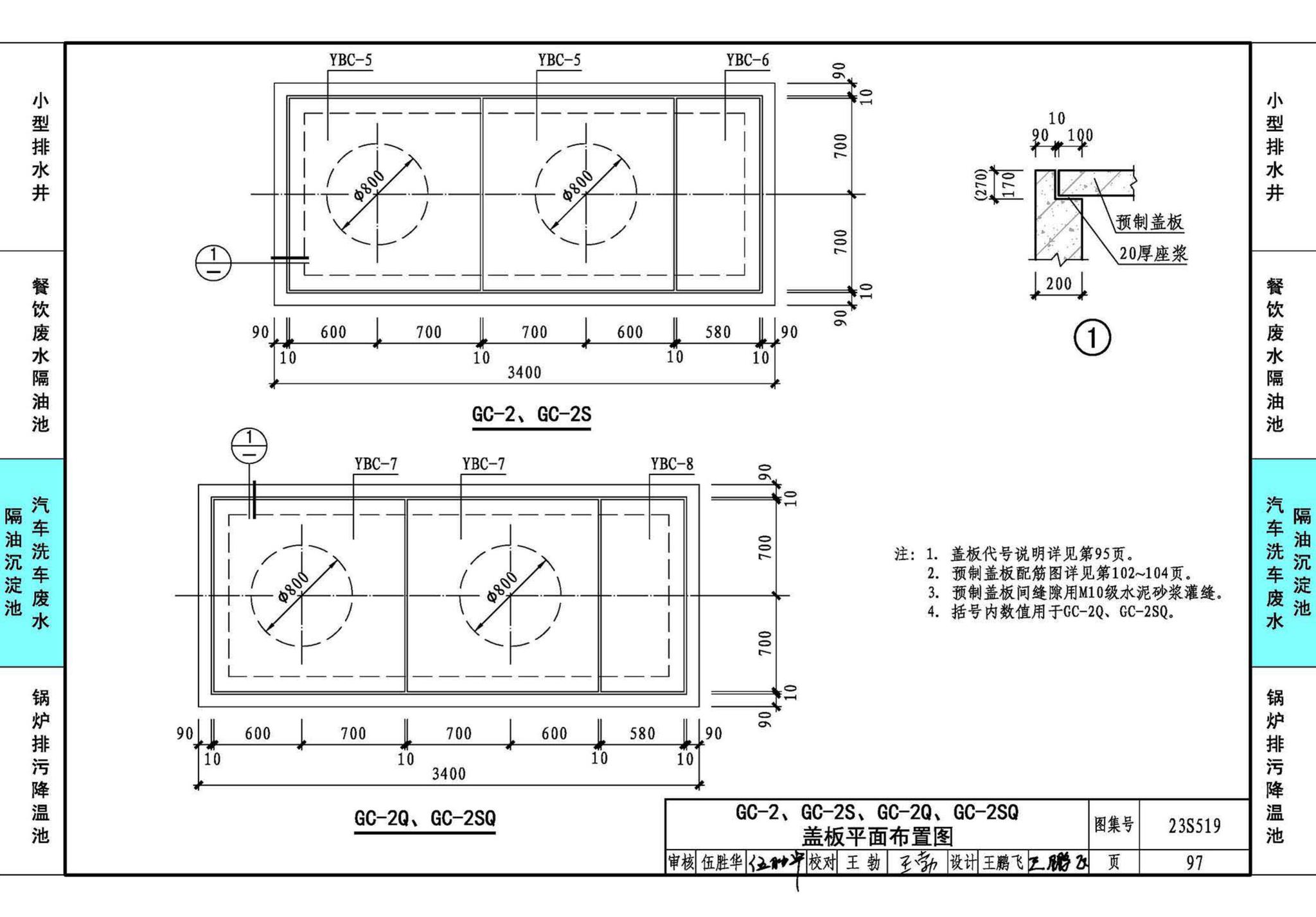 23S519--小型排水构筑物