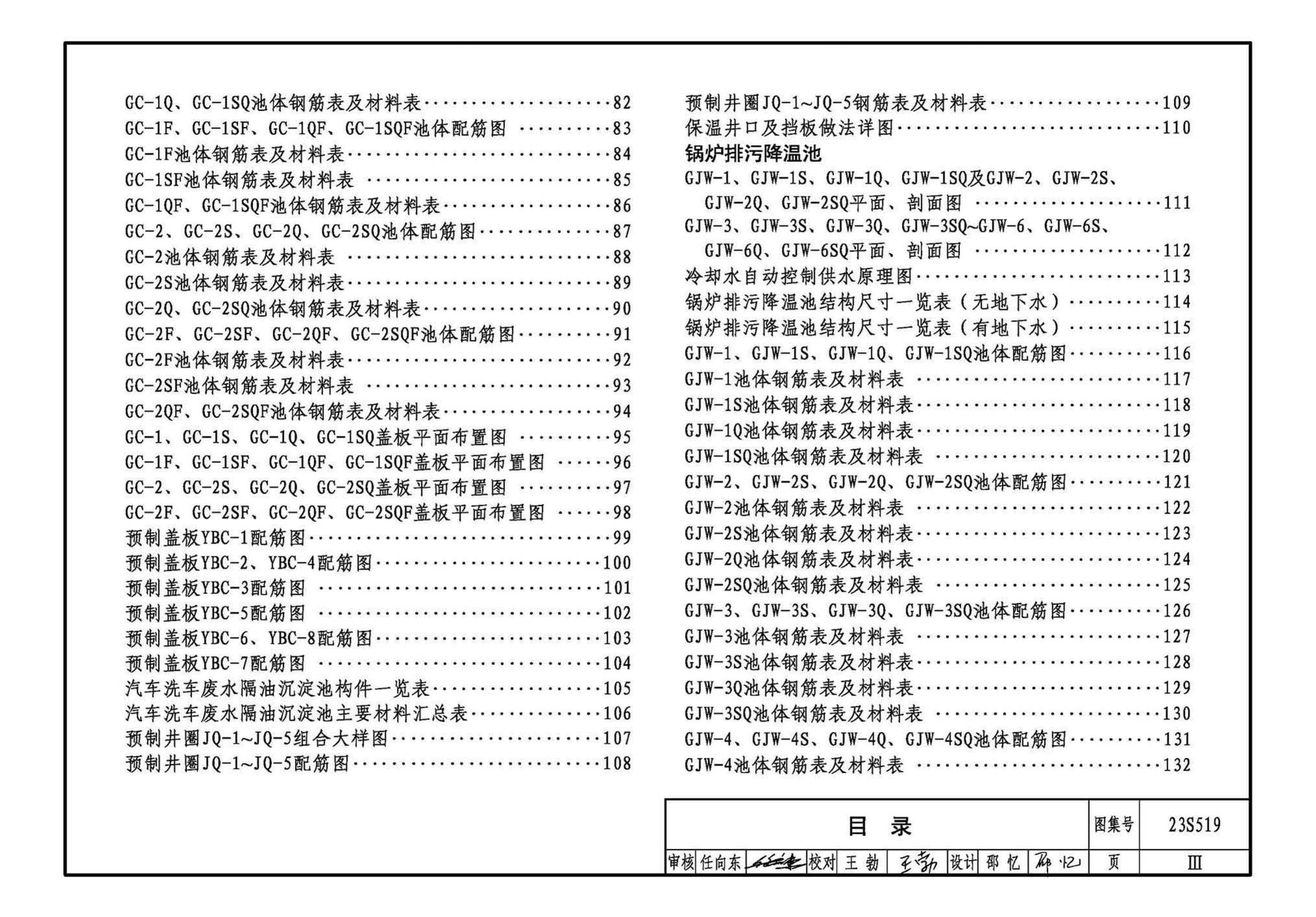 23S519--小型排水构筑物