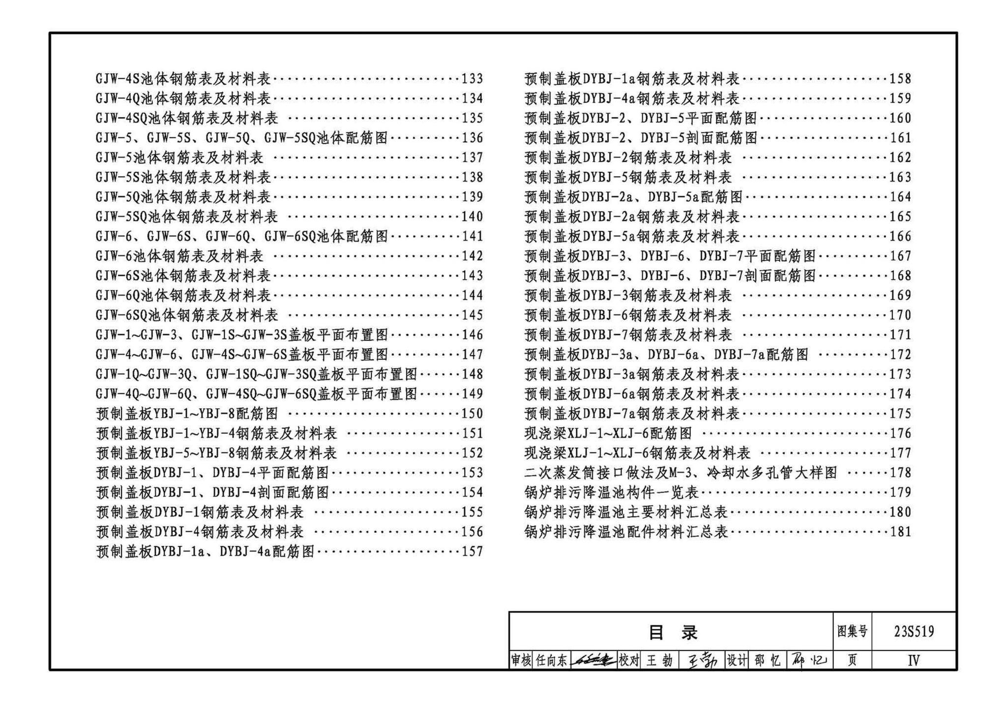 23S519--小型排水构筑物