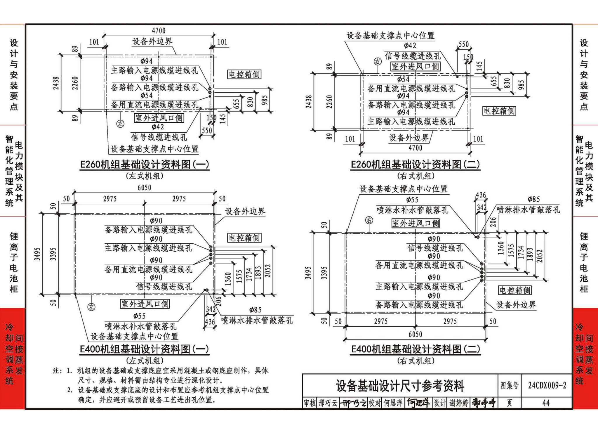 24CDX009-2--数据中心机电设施设计与安装 —电力模块、锂离子电池柜、间接蒸发冷却空调系统