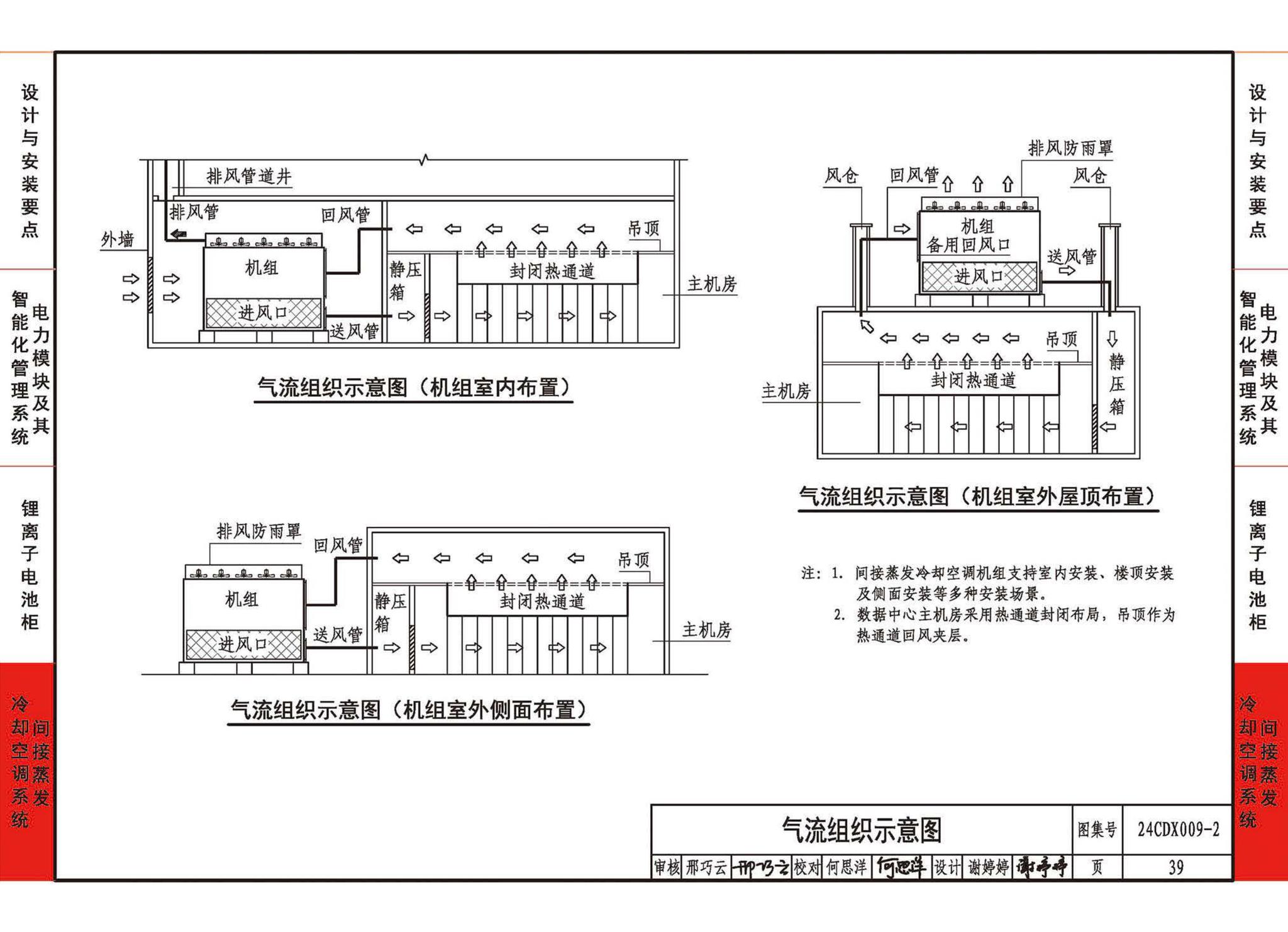 24CDX009-2--数据中心机电设施设计与安装 —电力模块、锂离子电池柜、间接蒸发冷却空调系统