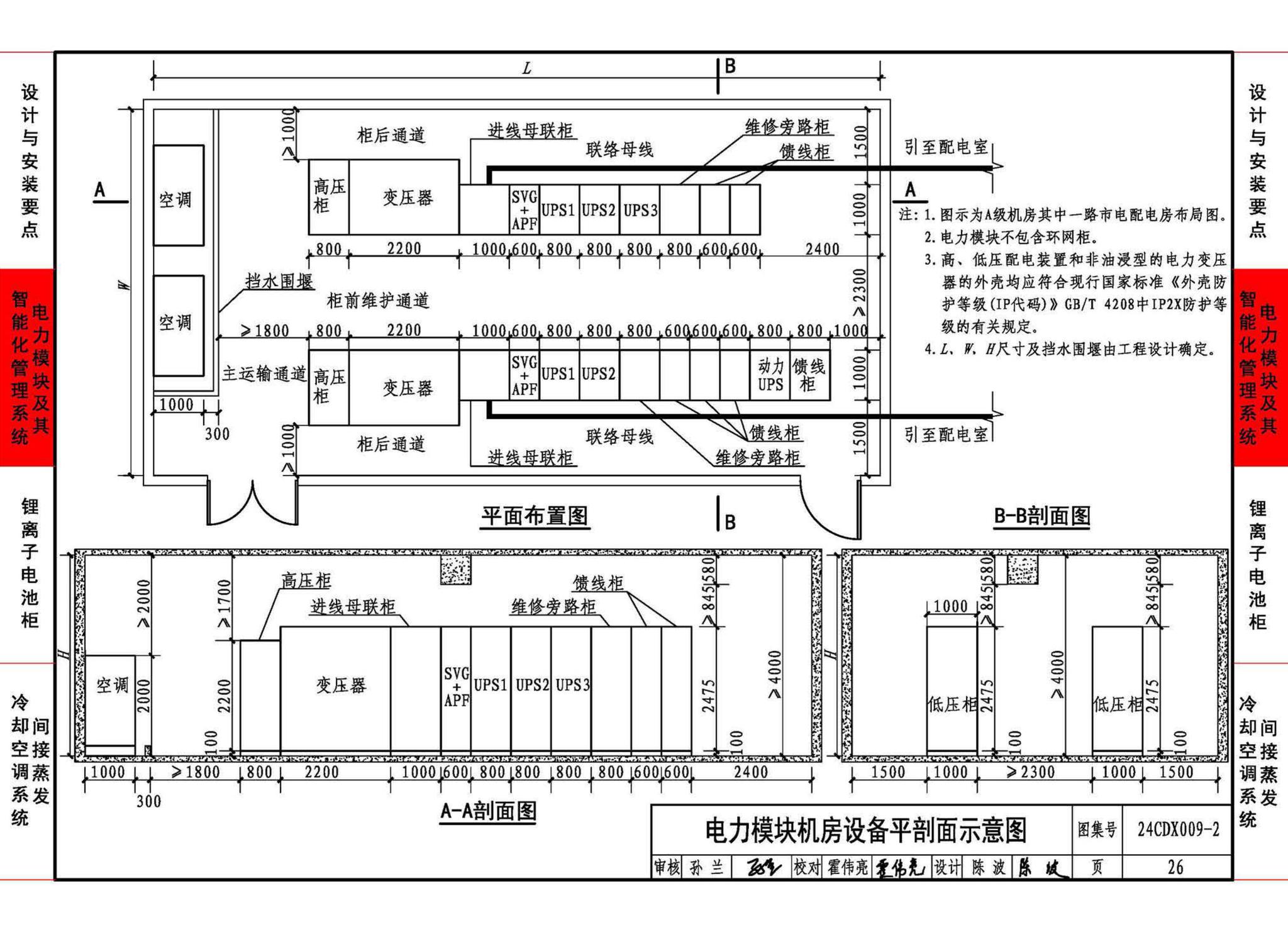 24CDX009-2--数据中心机电设施设计与安装 —电力模块、锂离子电池柜、间接蒸发冷却空调系统