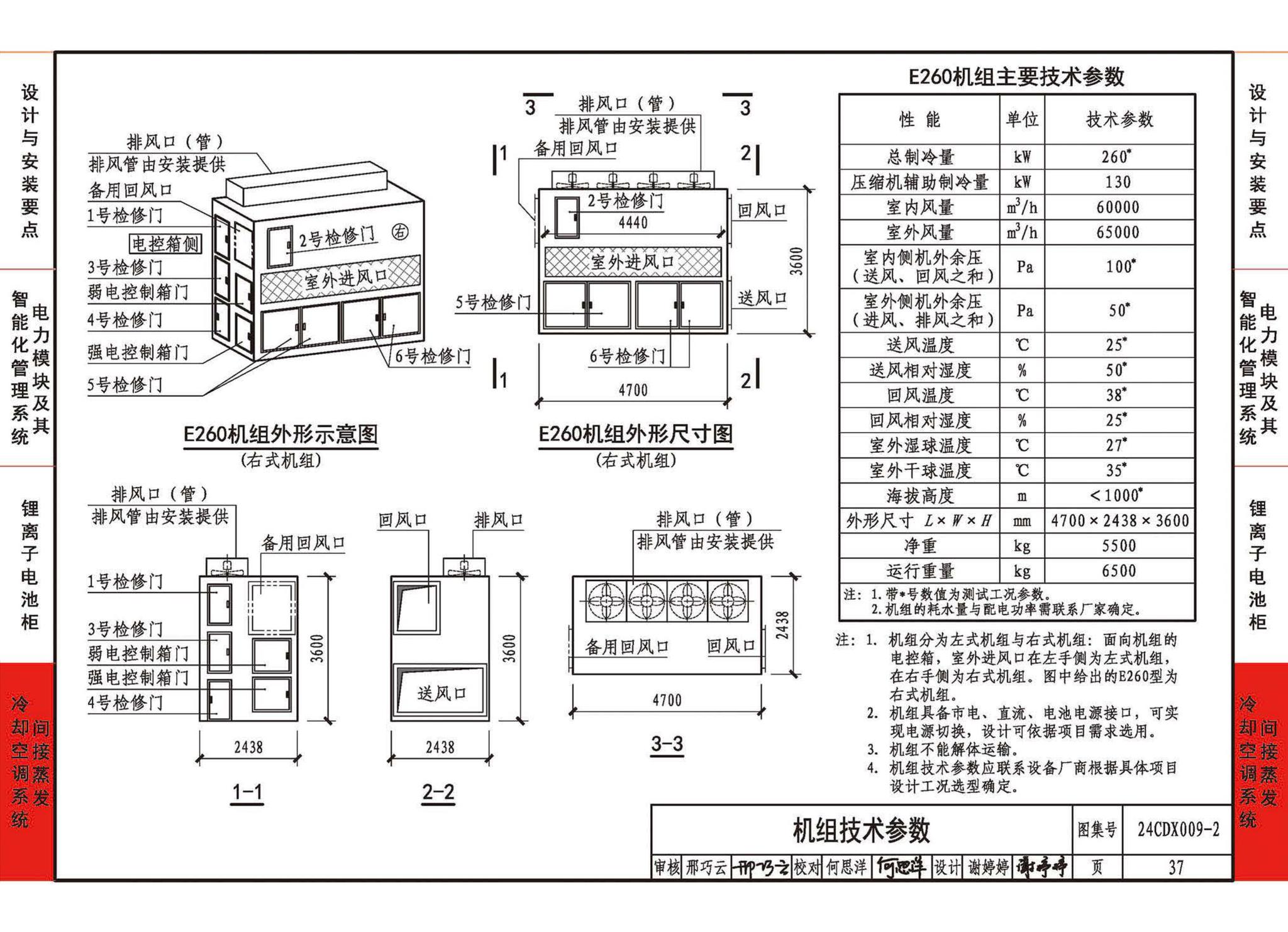 24CDX009-2--数据中心机电设施设计与安装 —电力模块、锂离子电池柜、间接蒸发冷却空调系统