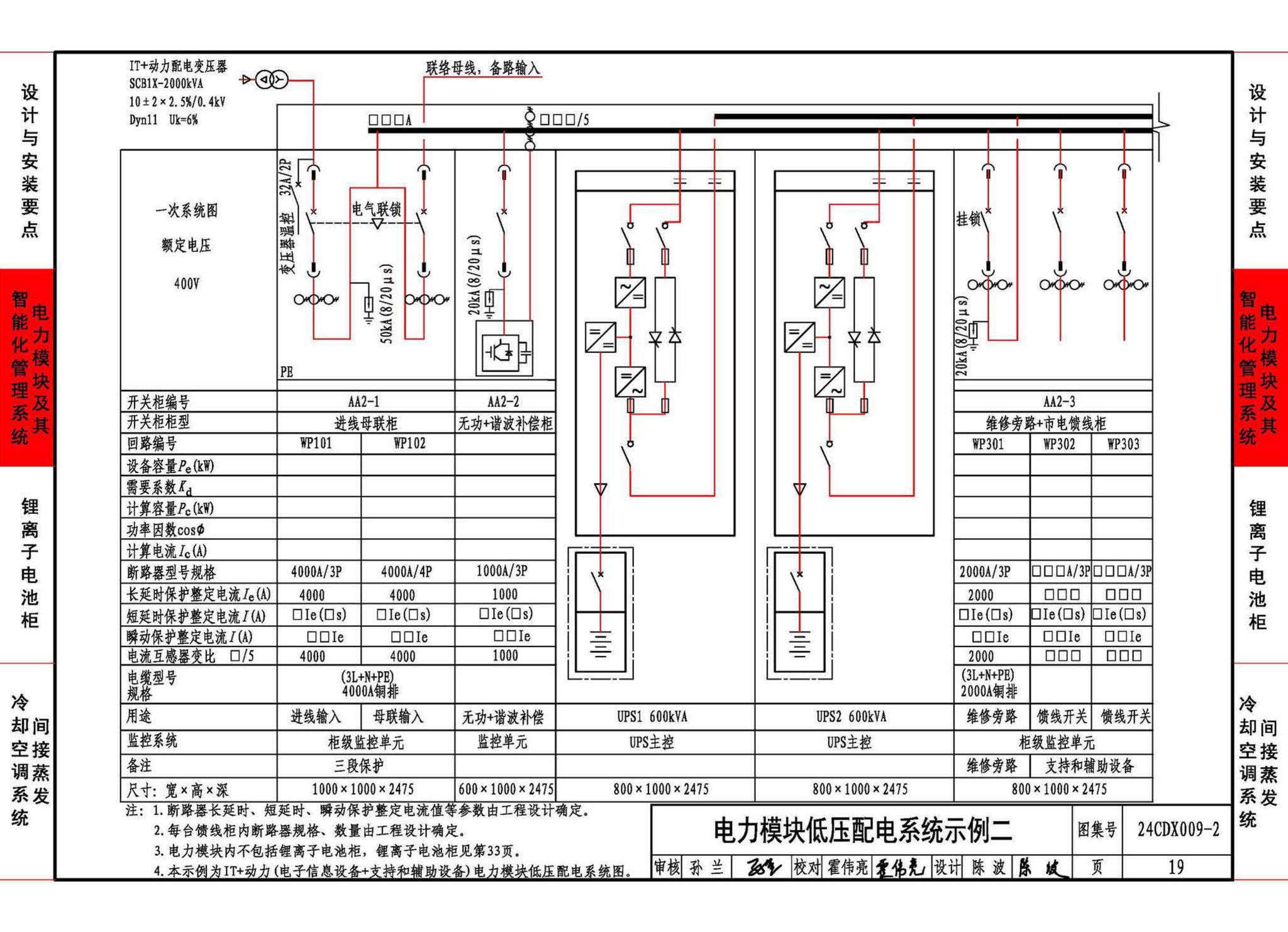 24CDX009-2--数据中心机电设施设计与安装 —电力模块、锂离子电池柜、间接蒸发冷却空调系统