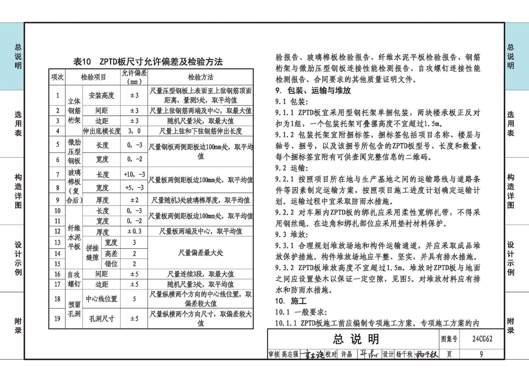 24CG62--装配式保温隔声楼板系统—ZPTD免拆复合底模楼承板