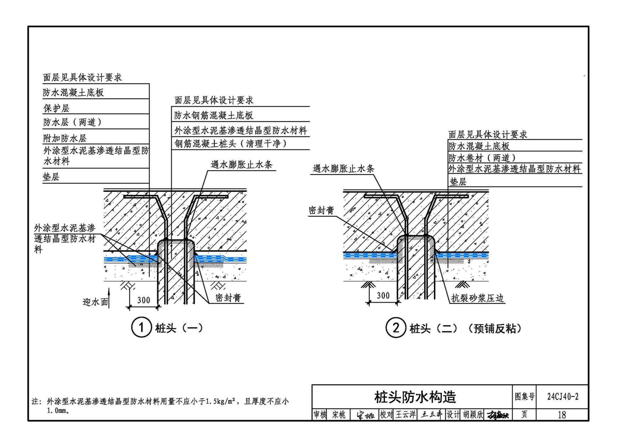 24CJ40-2--建筑防水系统构造（二）