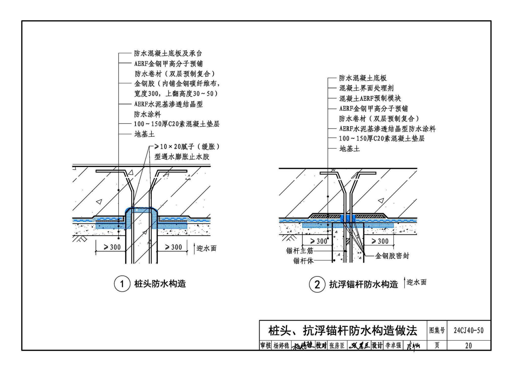 24CJ40-50--建筑防水系统构造（五十）