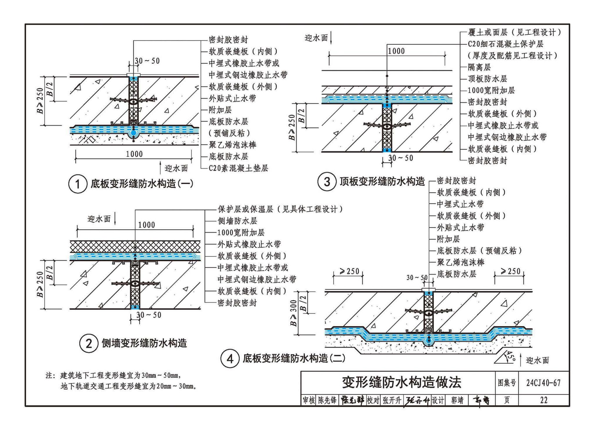 24CJ40-67--建筑防水系统构造（六十七）