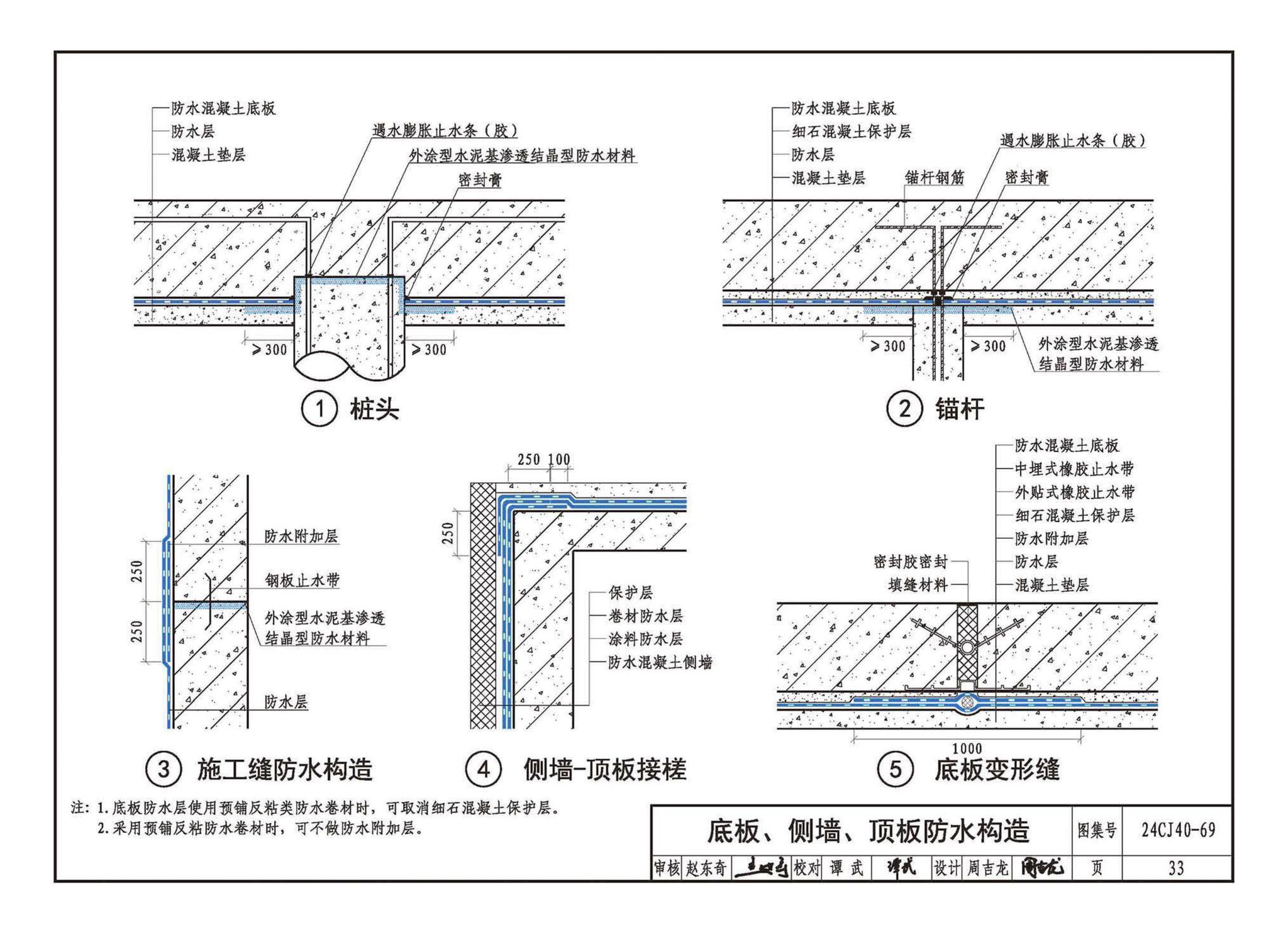 24CJ40-69--建筑防水系统构造（六十九）