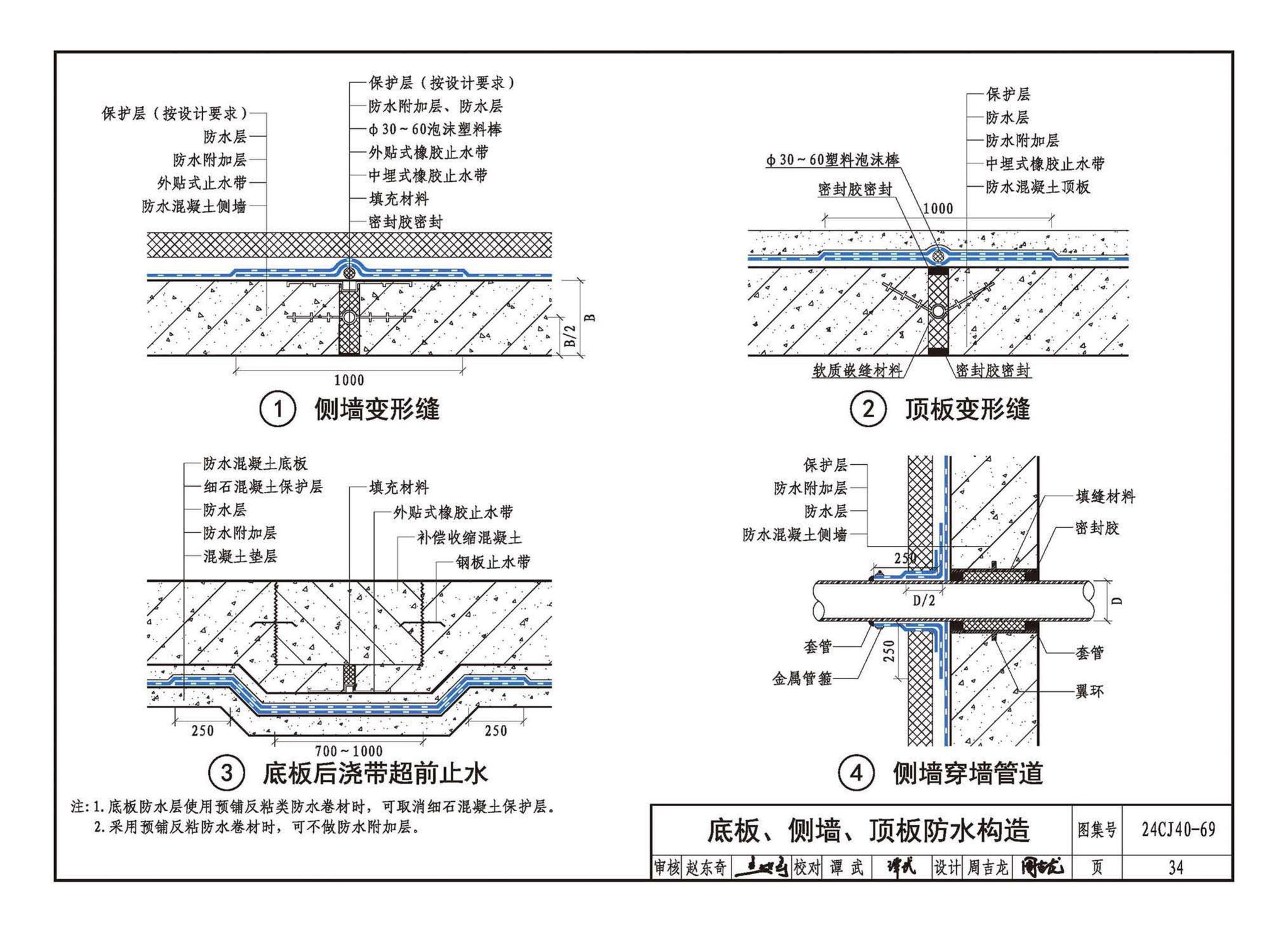 24CJ40-69--建筑防水系统构造（六十九）