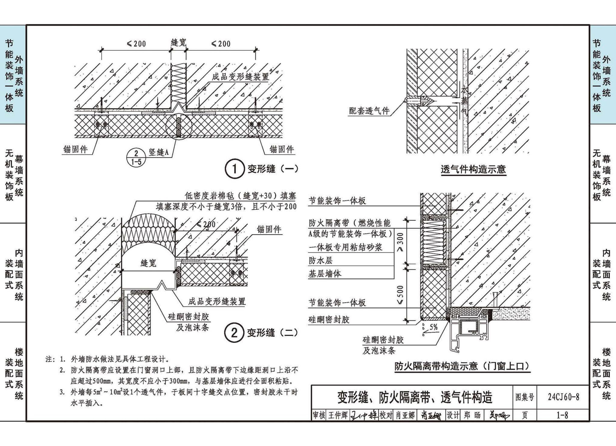 24CJ60-8--建筑外墙保温装饰及内装修装配式系统——立邦系列产品应用