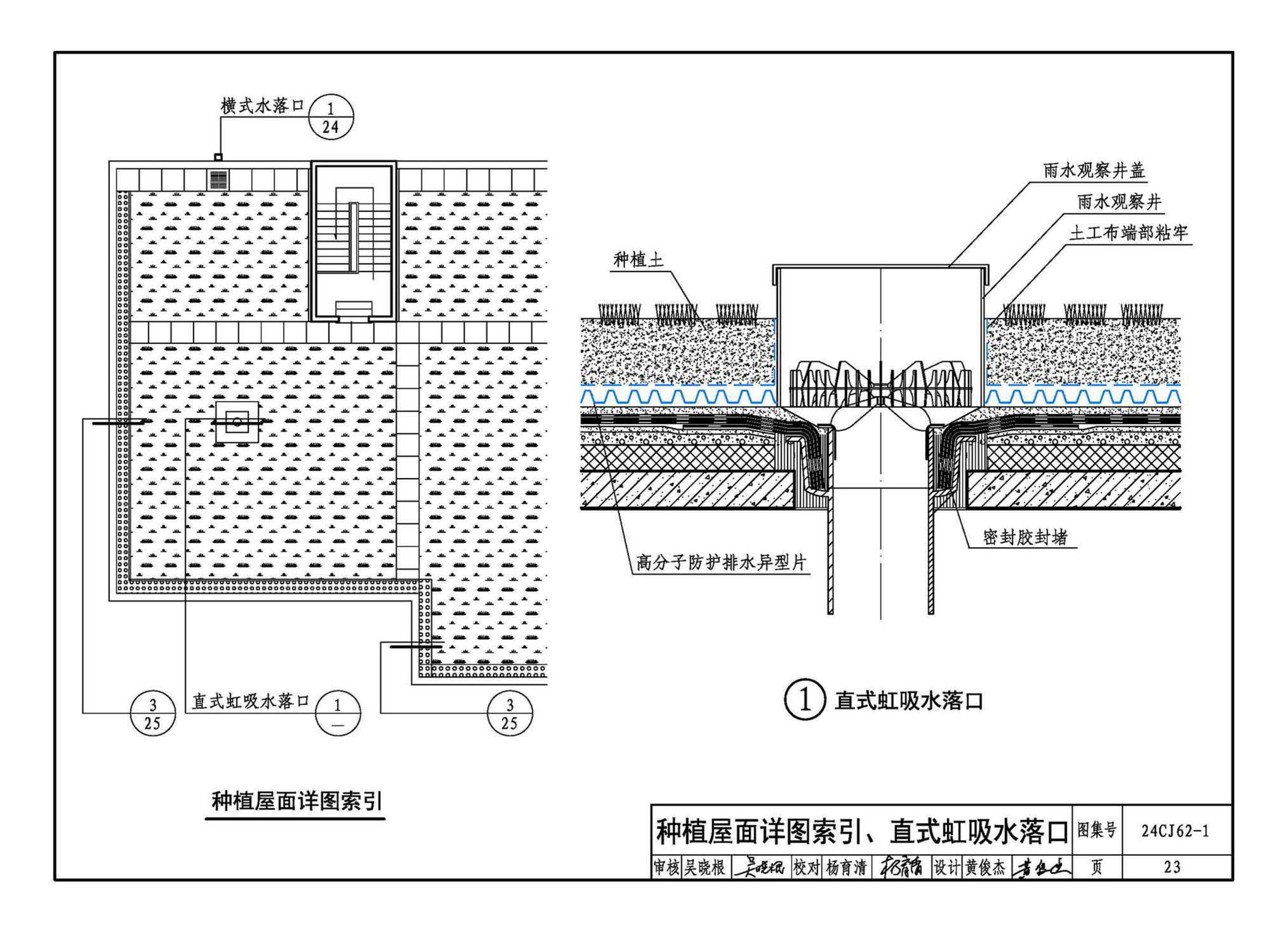 24CJ62-1--种植顶板防护排水系统构造——pdsG50防排水集成系统