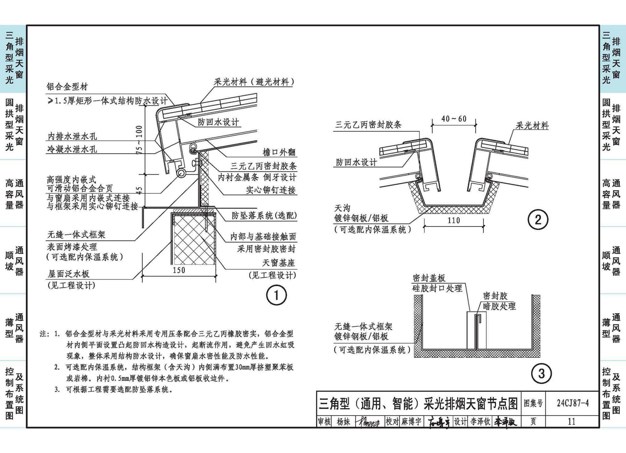 24CJ87-4--采光、通风、消防排烟天窗（四）