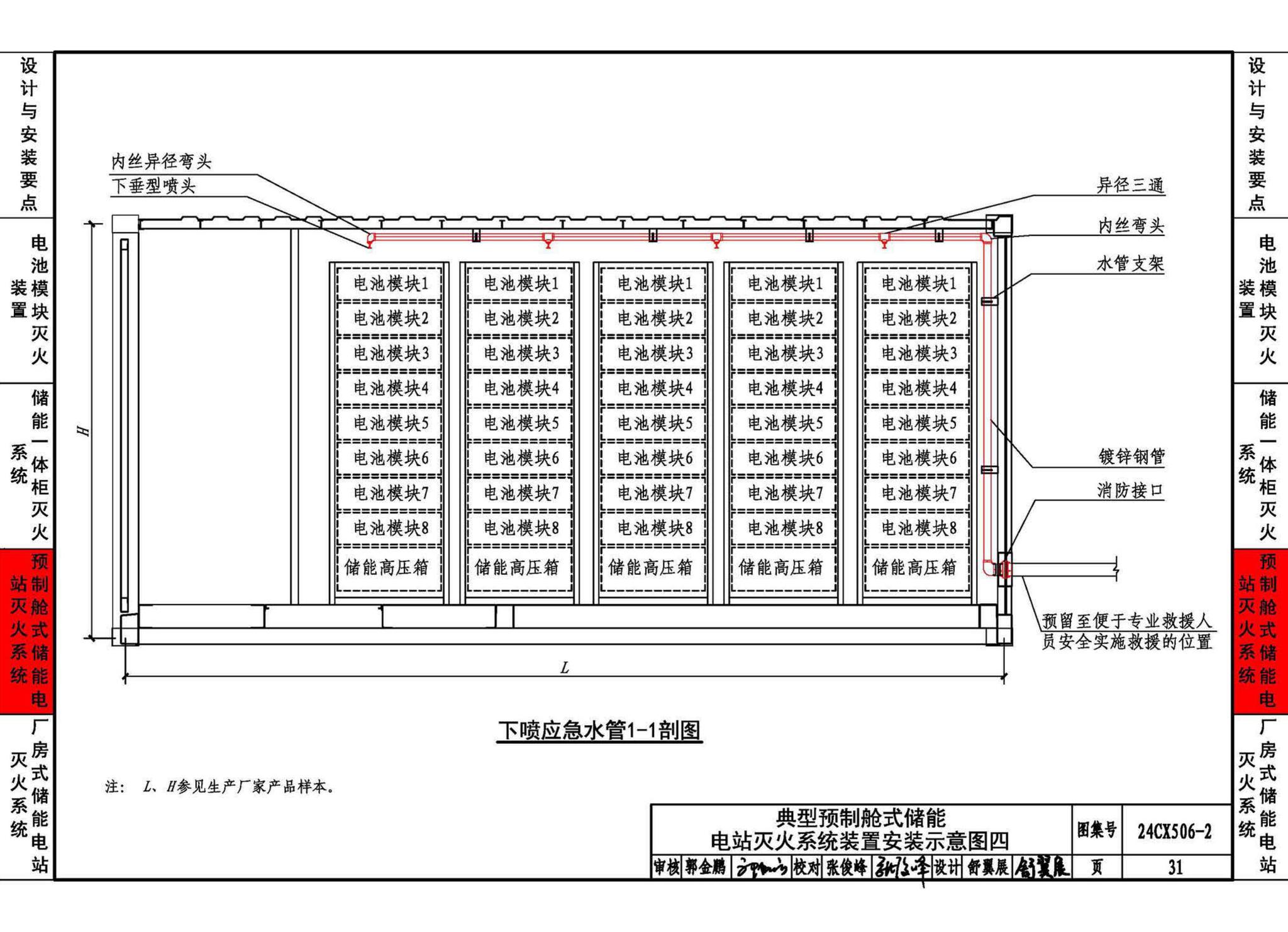 24CX506-2--电化学储能电站灭火系统设计与安装