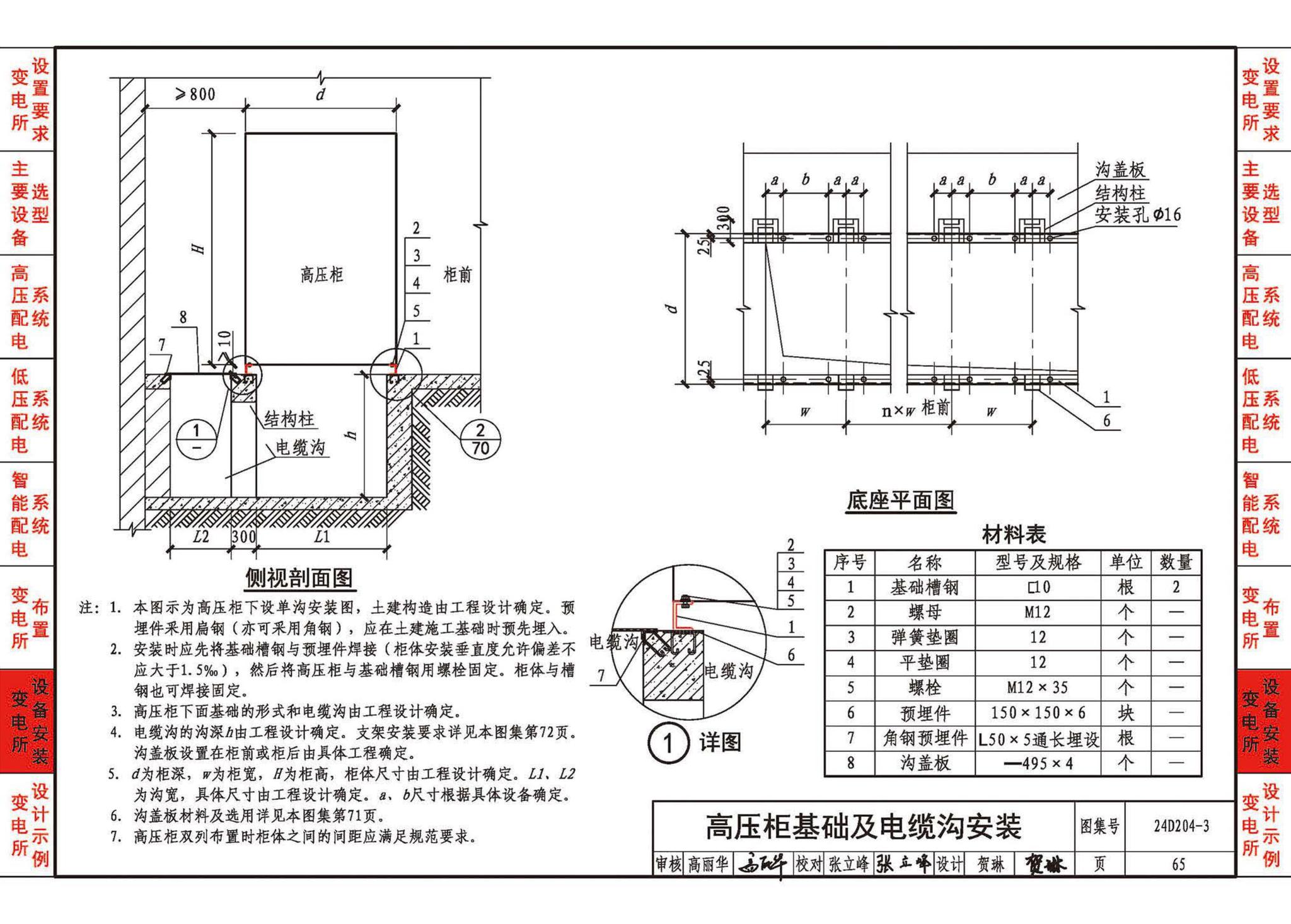 24D204-3--20kV及以下变电所设计与安装