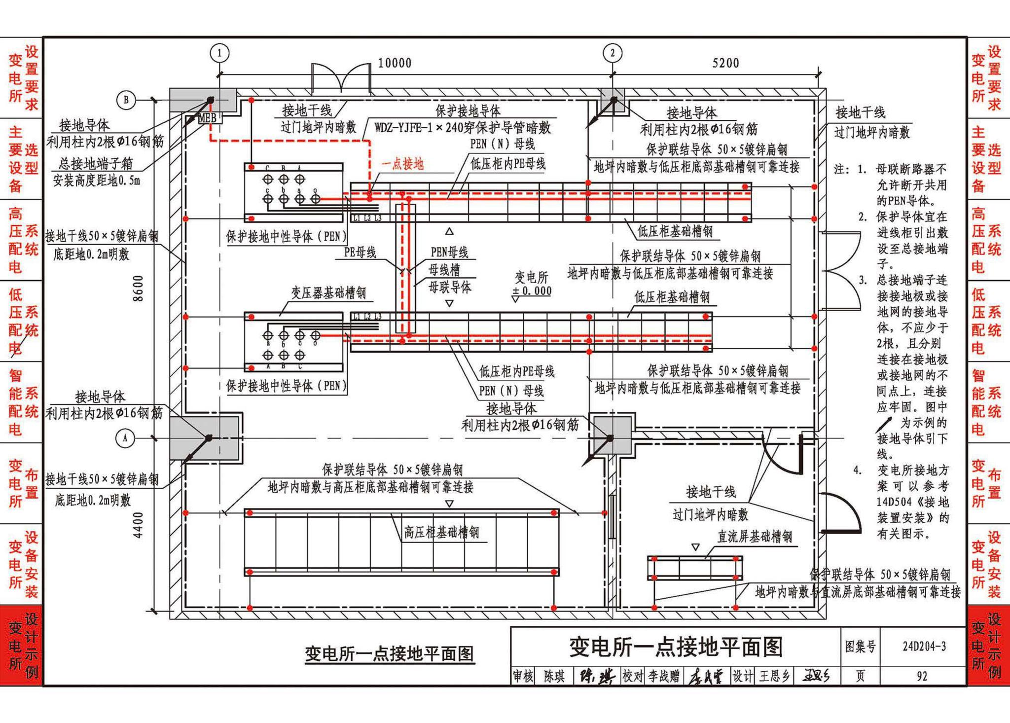 24D204-3--20kV及以下变电所设计与安装