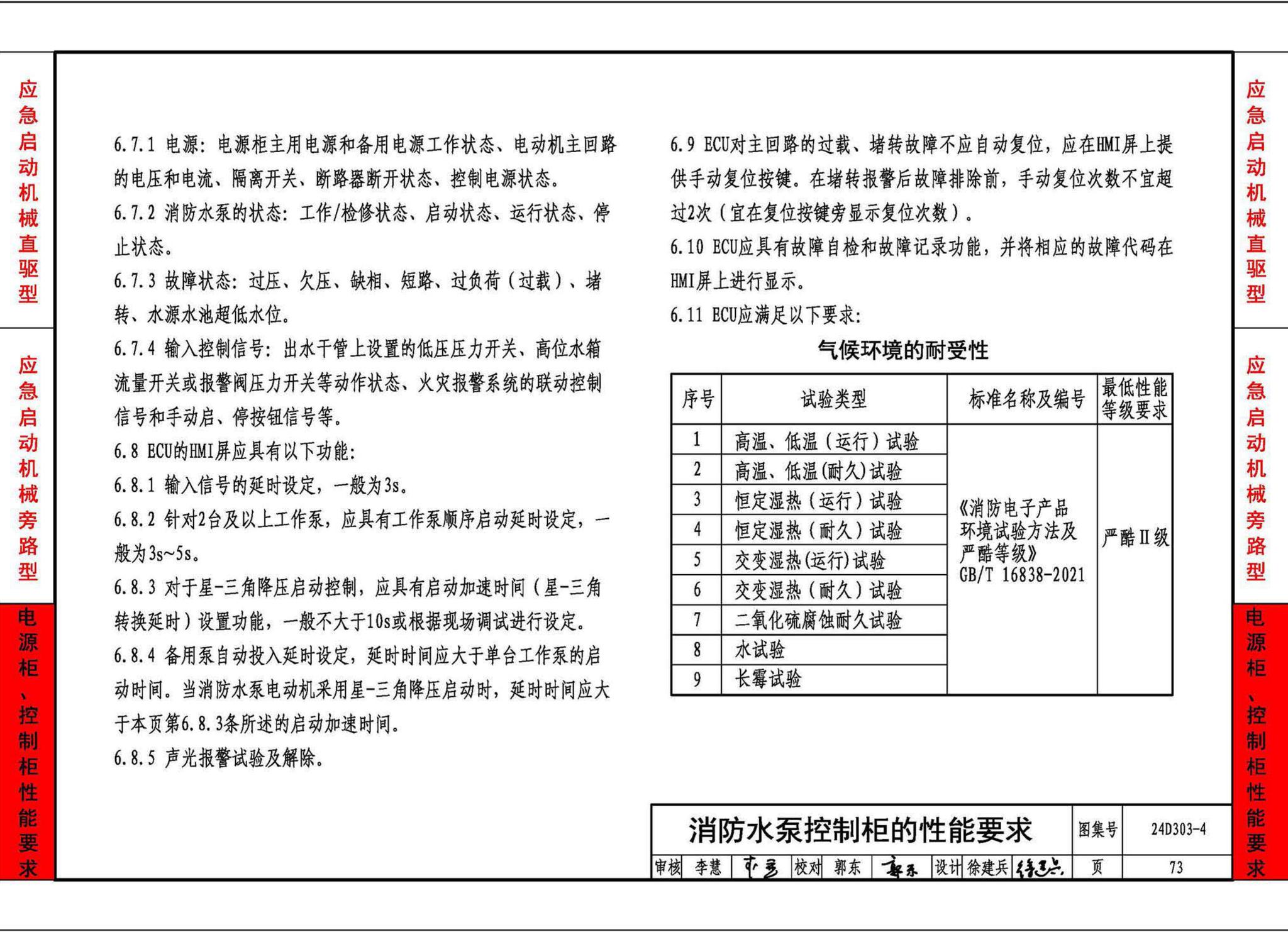 24D303-4--消防水泵机械应急启泵控制