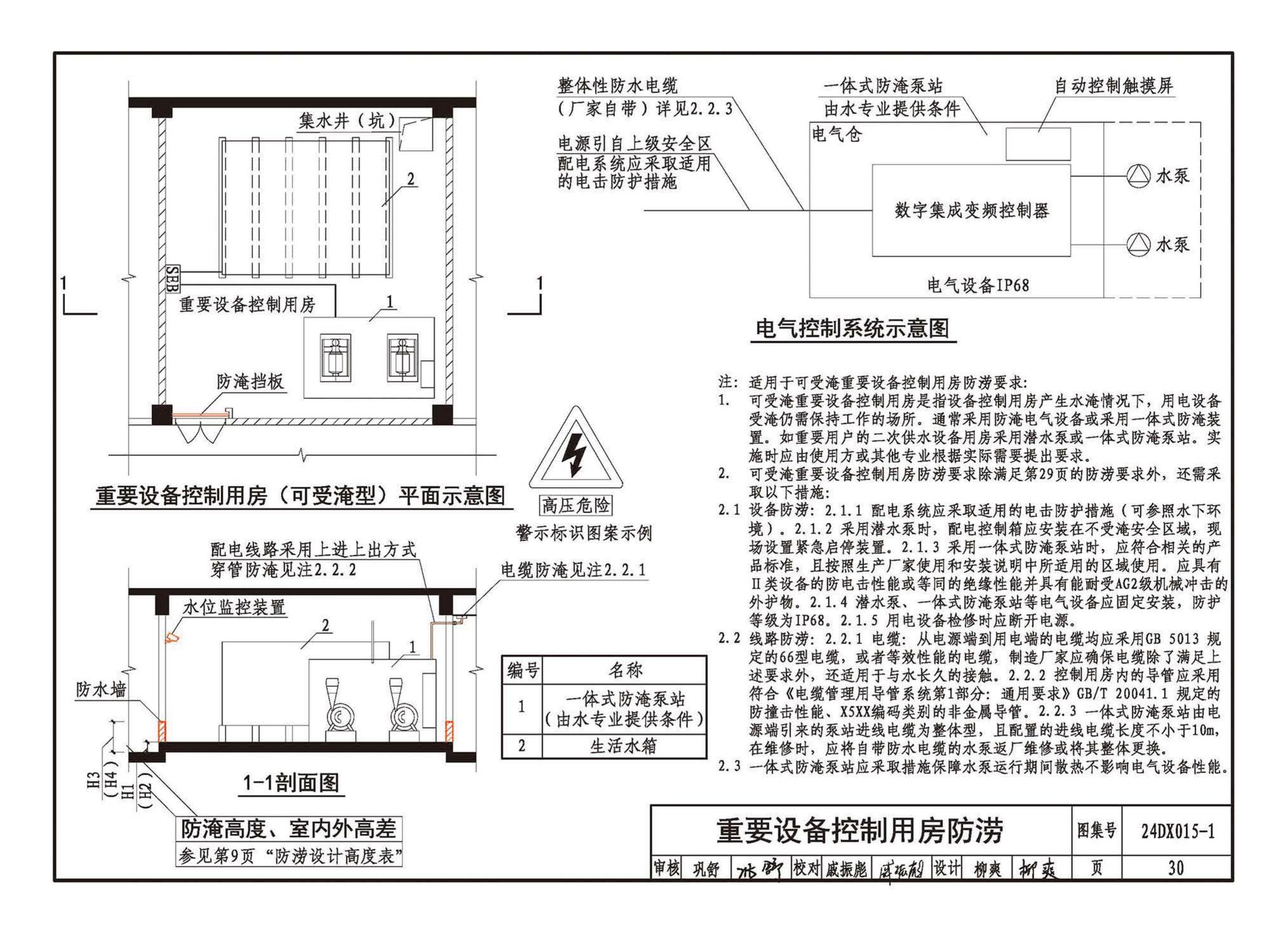 24DX015-1--建筑电气防涝设计、施工与运维