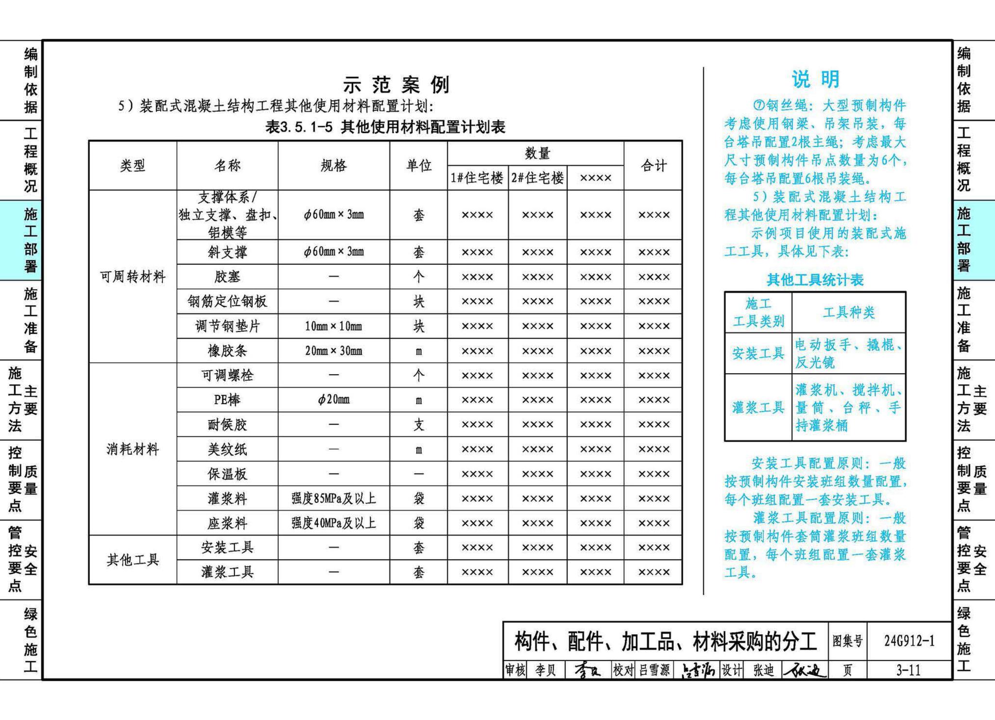 24G912-1--装配式混凝土结构工程施工示例（一）