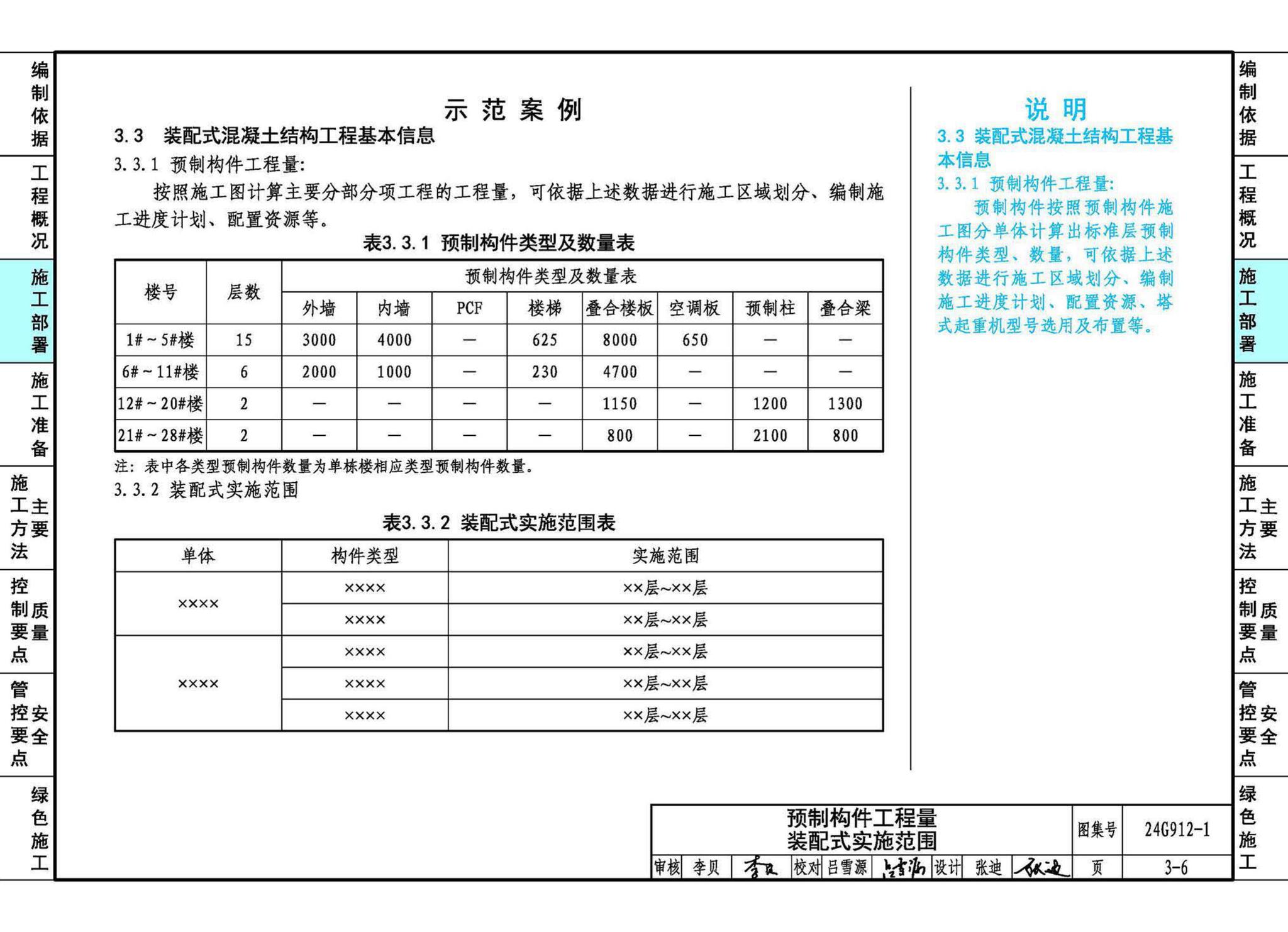 24G912-1--装配式混凝土结构工程施工示例（一）