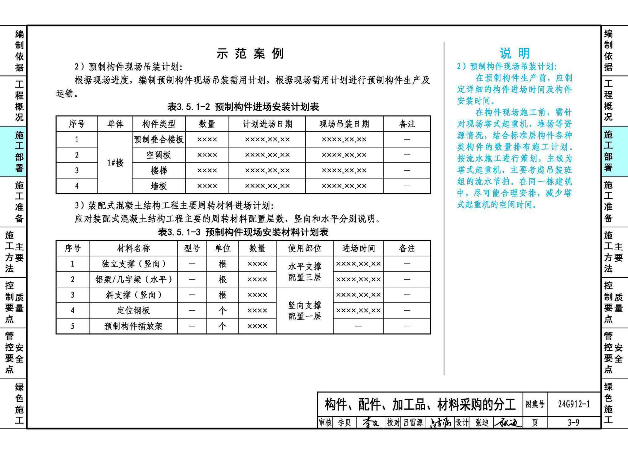 24G912-1--装配式混凝土结构工程施工示例（一）