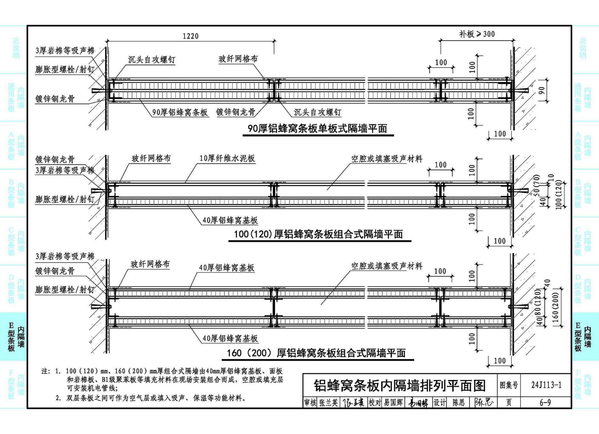 24J113-1--内隔墙—轻质条板（一）