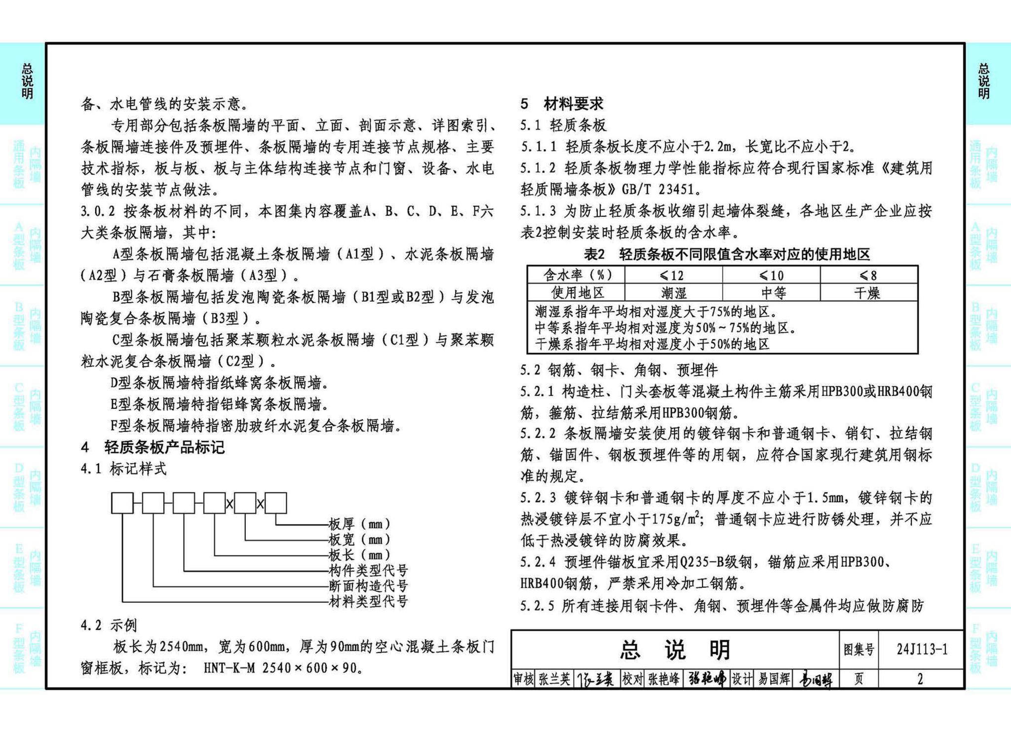 24J113-1--内隔墙—轻质条板（一）