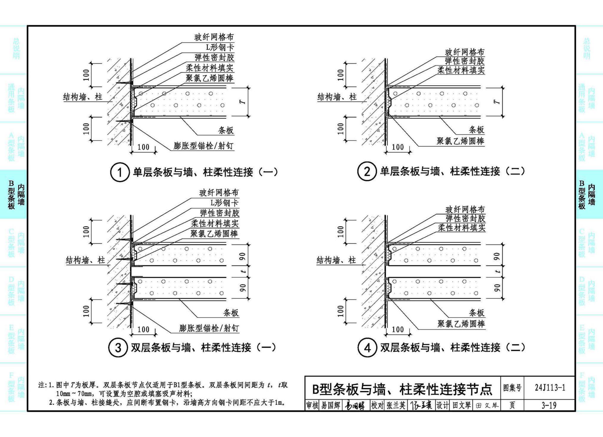 24J113-1--内隔墙—轻质条板（一）