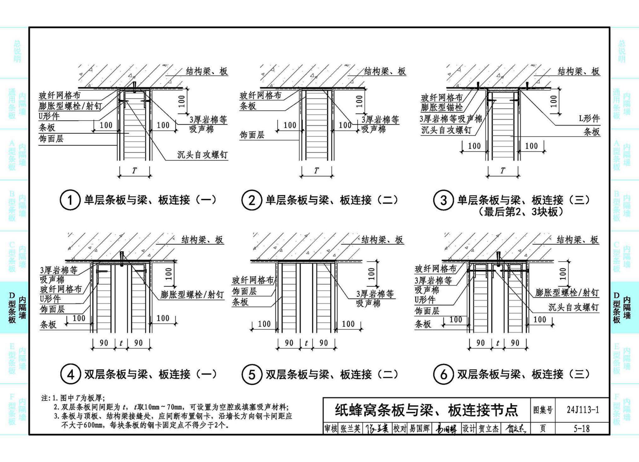 24J113-1--内隔墙—轻质条板（一）