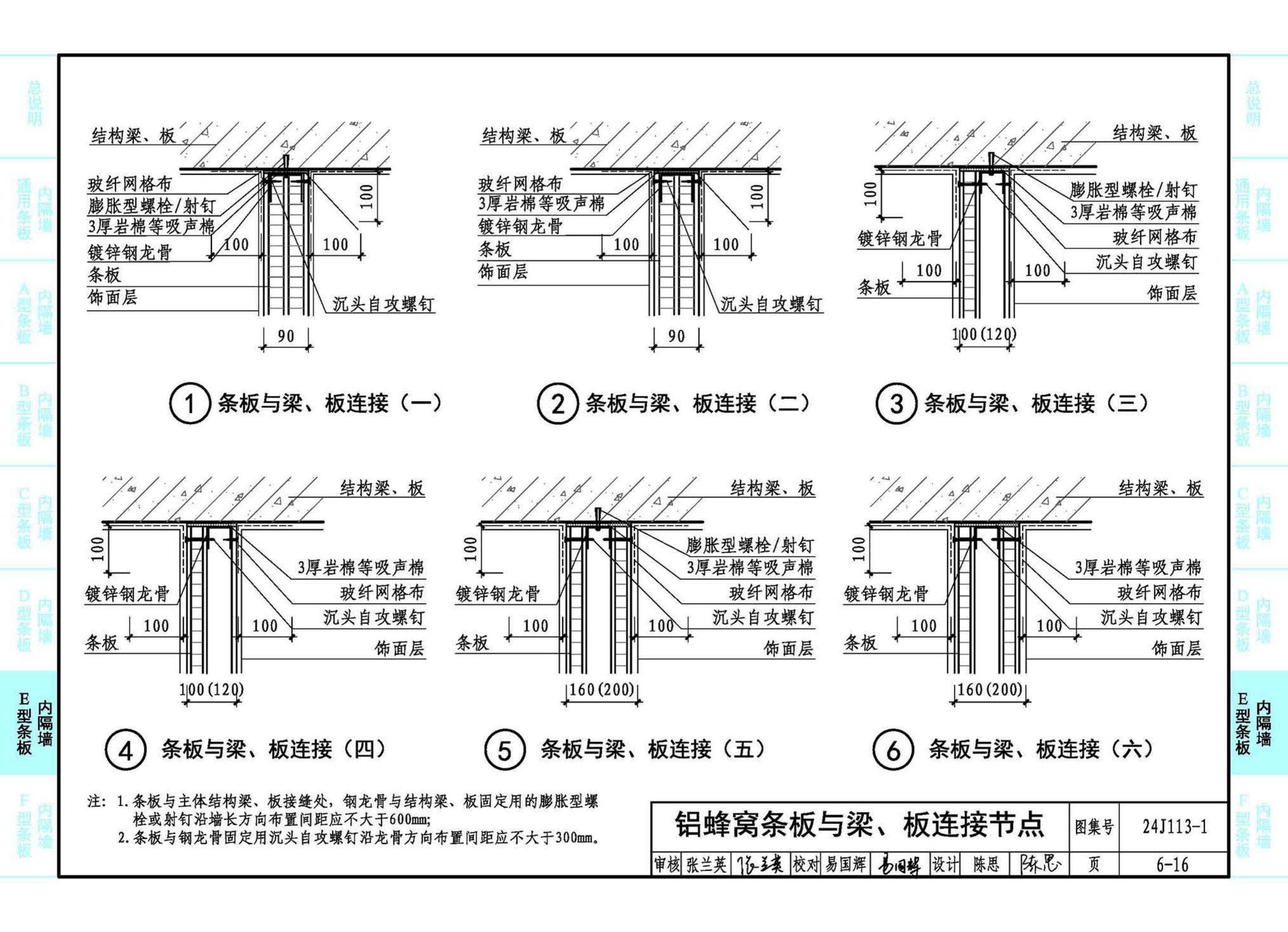 24J113-1--内隔墙—轻质条板（一）