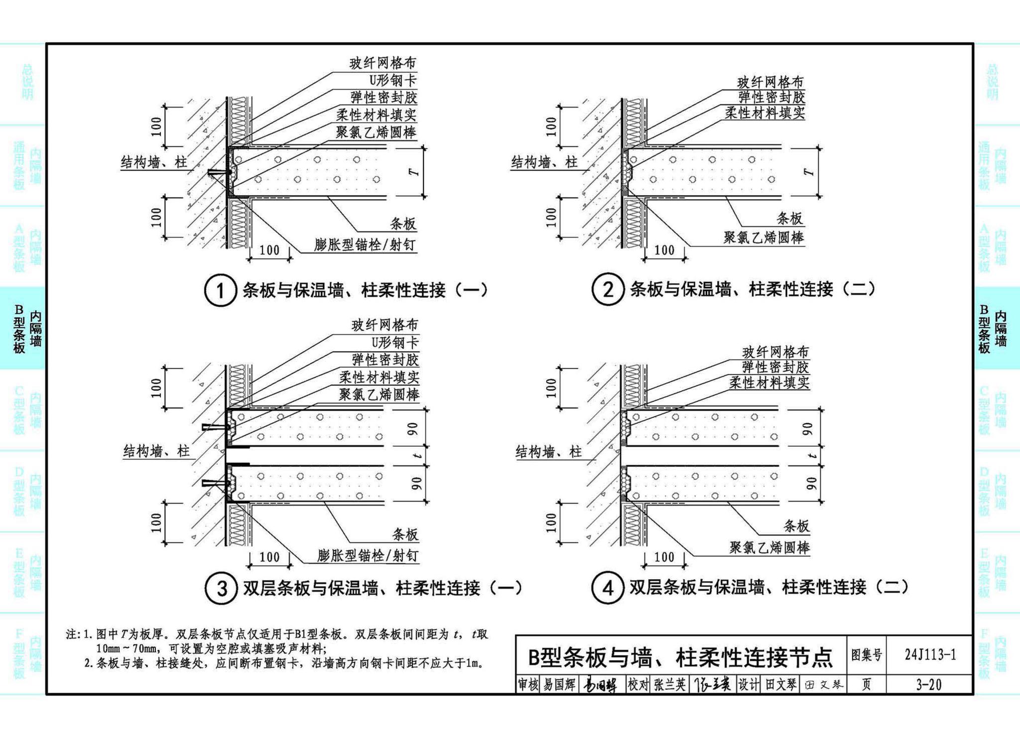 24J113-1--内隔墙—轻质条板（一）