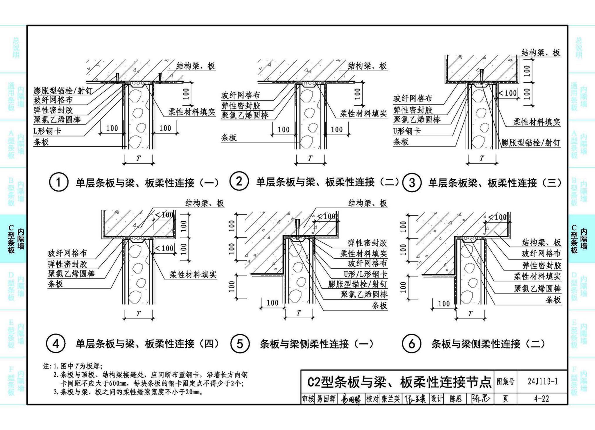 24J113-1--内隔墙—轻质条板（一）