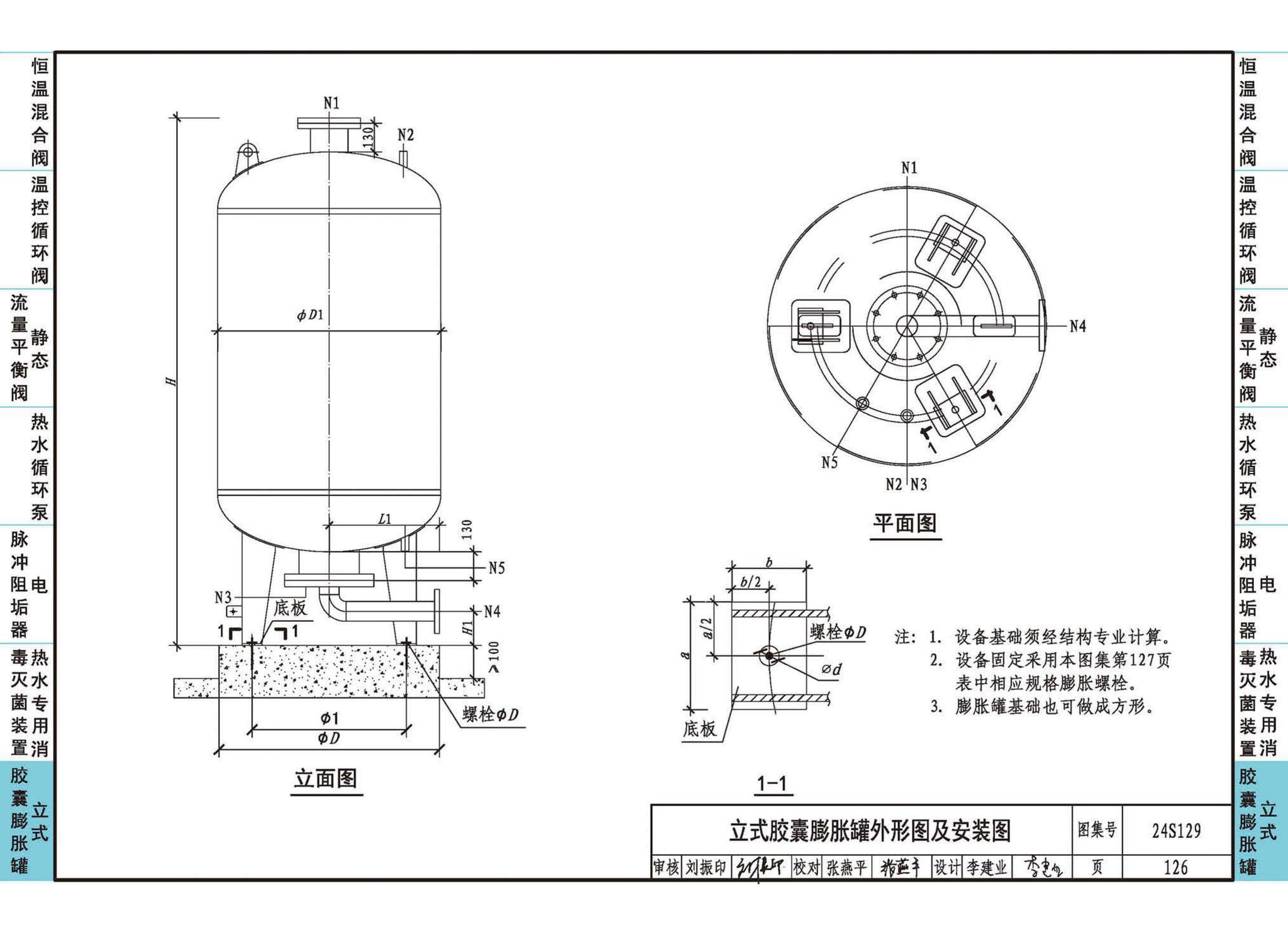 24S129--生活热水系统附件及小型设备选用与安装