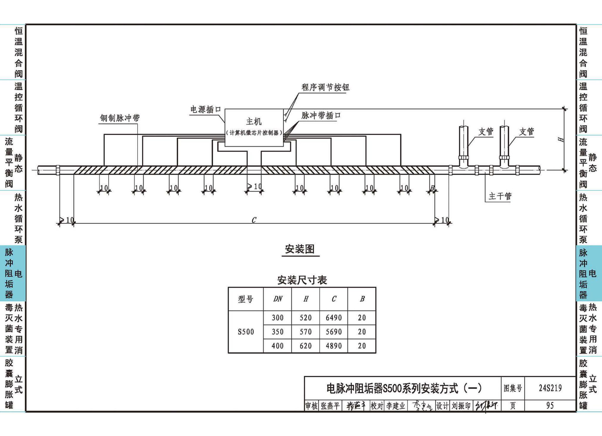 24S129--生活热水系统附件及小型设备选用与安装