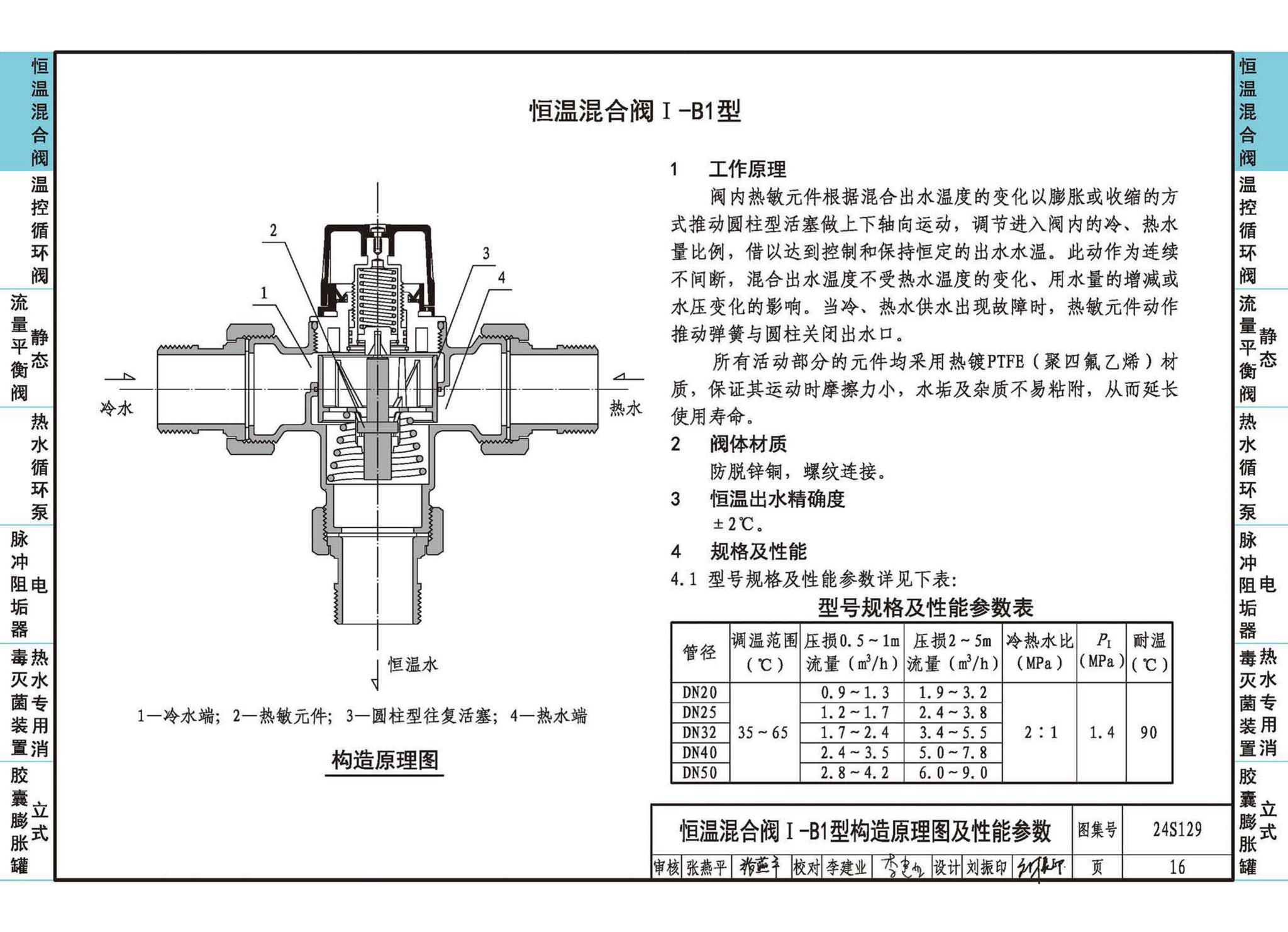 24S129--生活热水系统附件及小型设备选用与安装