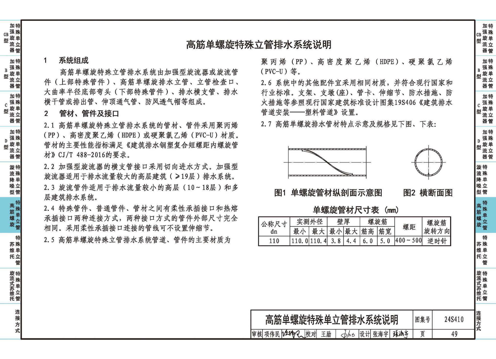 24S410--建筑特殊单立管排水系统安装