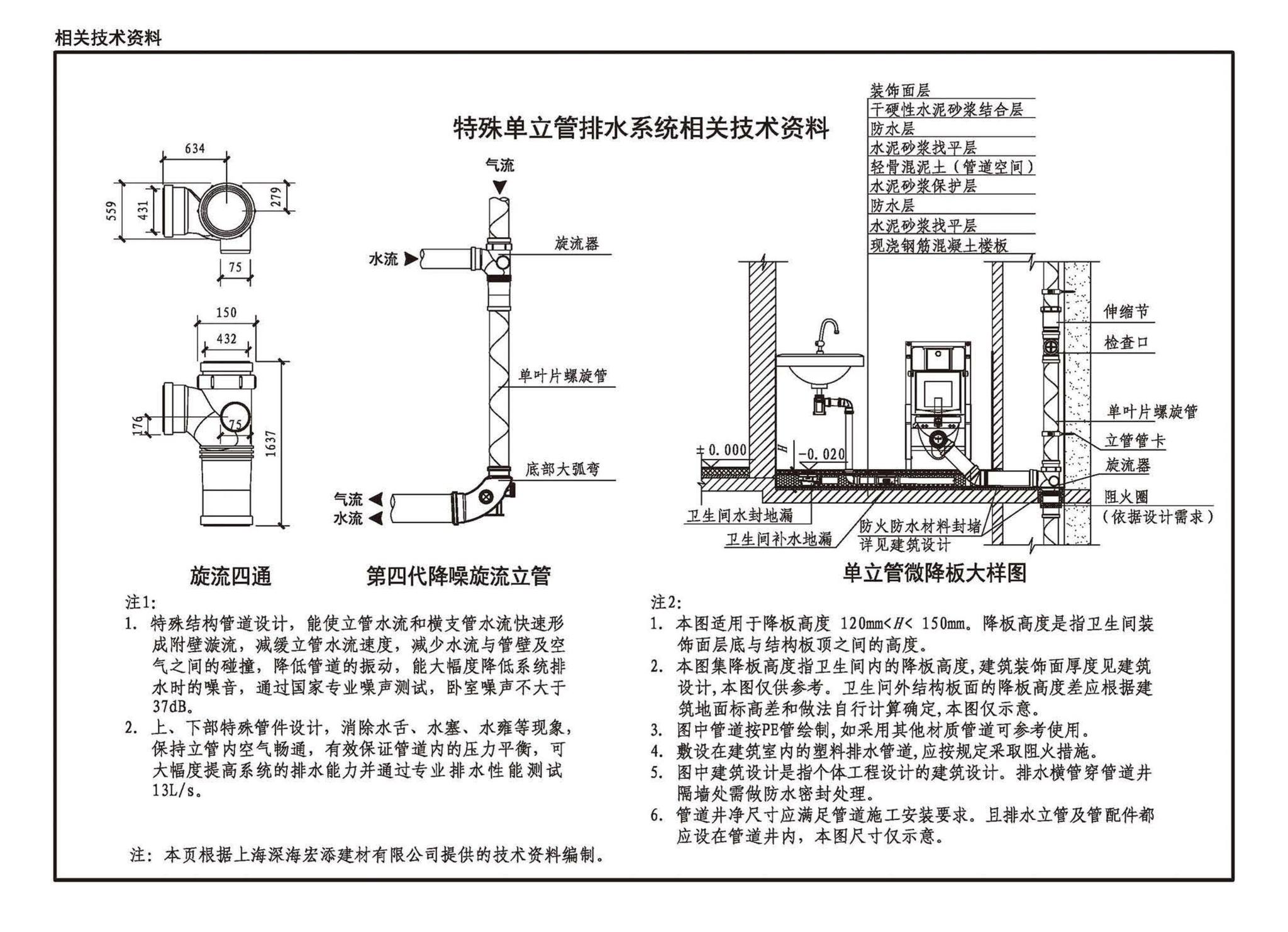 24S410--建筑特殊单立管排水系统安装