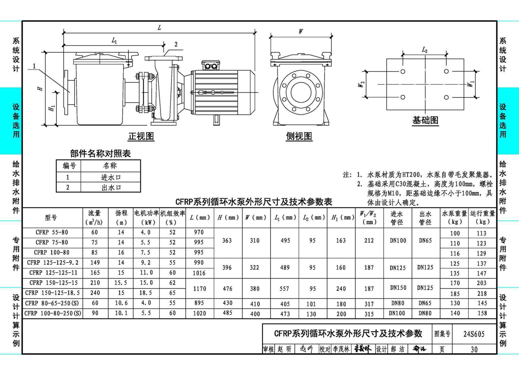 24S605--游泳池给水排水设计及附件安装